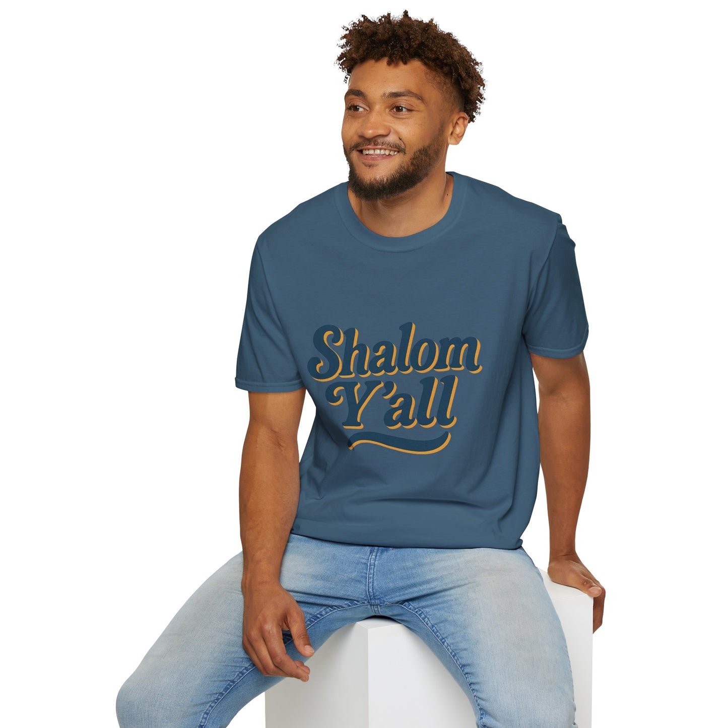 Shalom Yall - Unisex soft T-shirt, Perfect Gift for Friends
