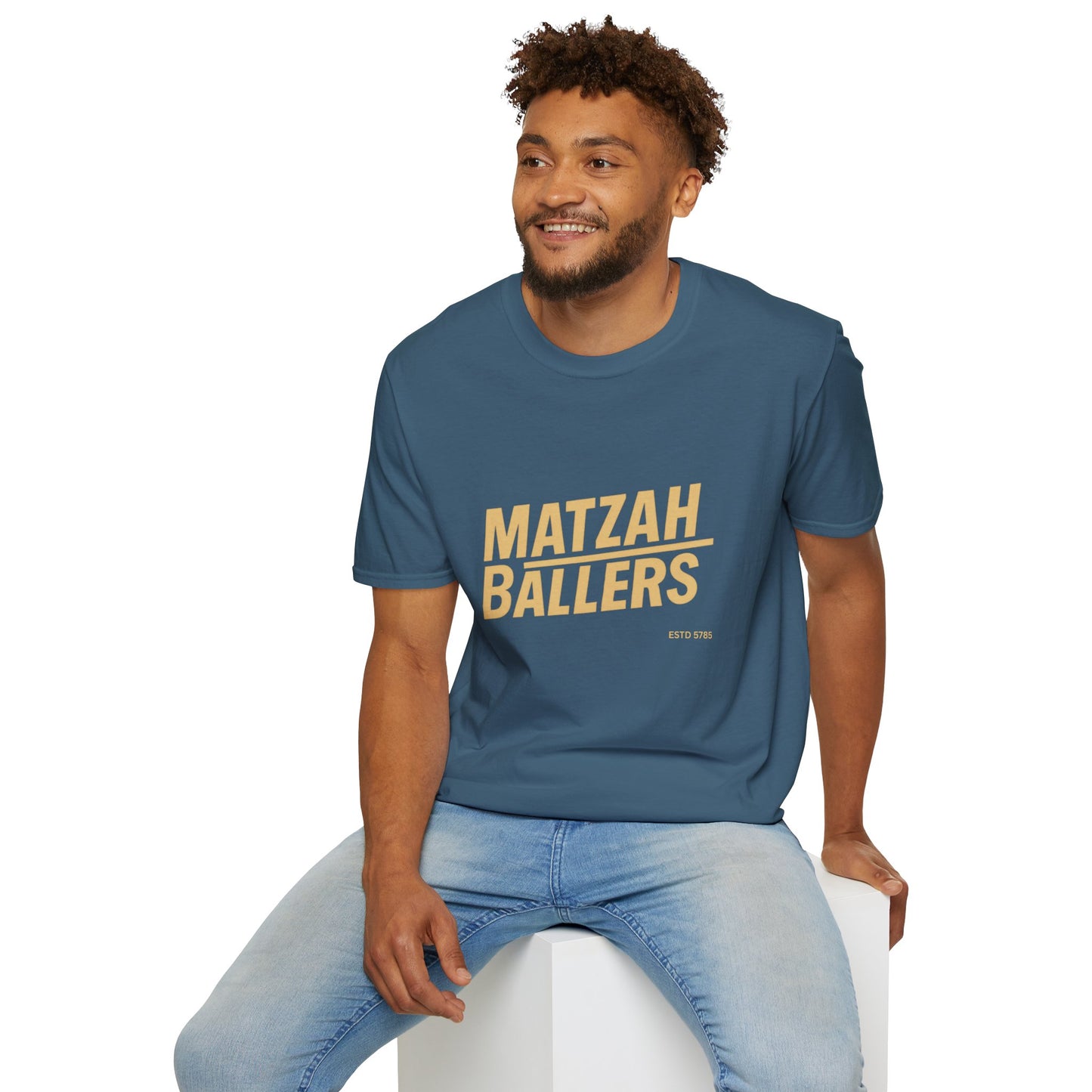 Matzah Ballers - Unisex soft T-shirt, Perfect Gift for Friends