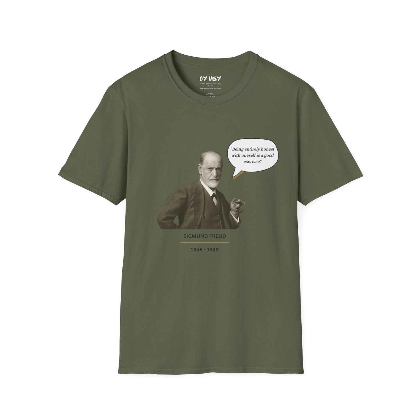 Sigmund Freud - Unisex soft T-shirt, Perfect Gift for Friends