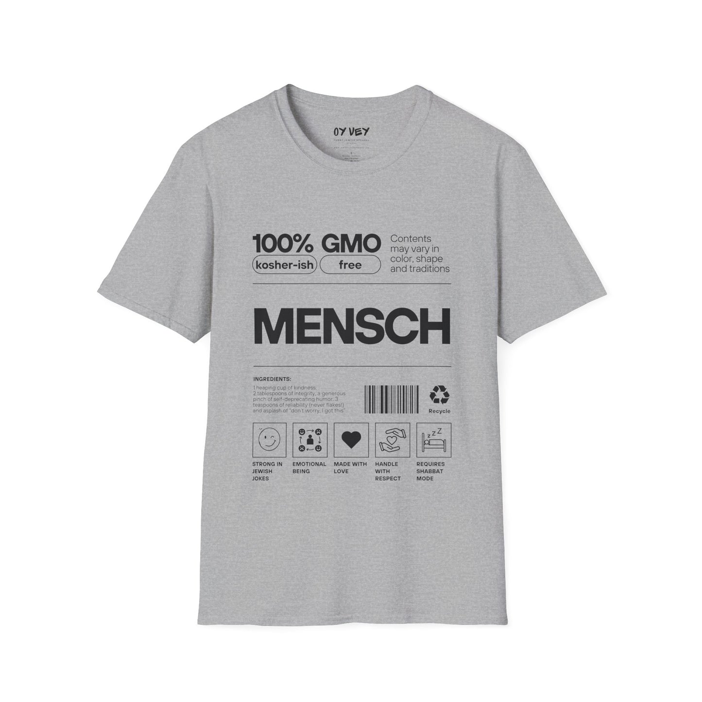 Mensch 2 - Unisex Softstyle T-Shirt