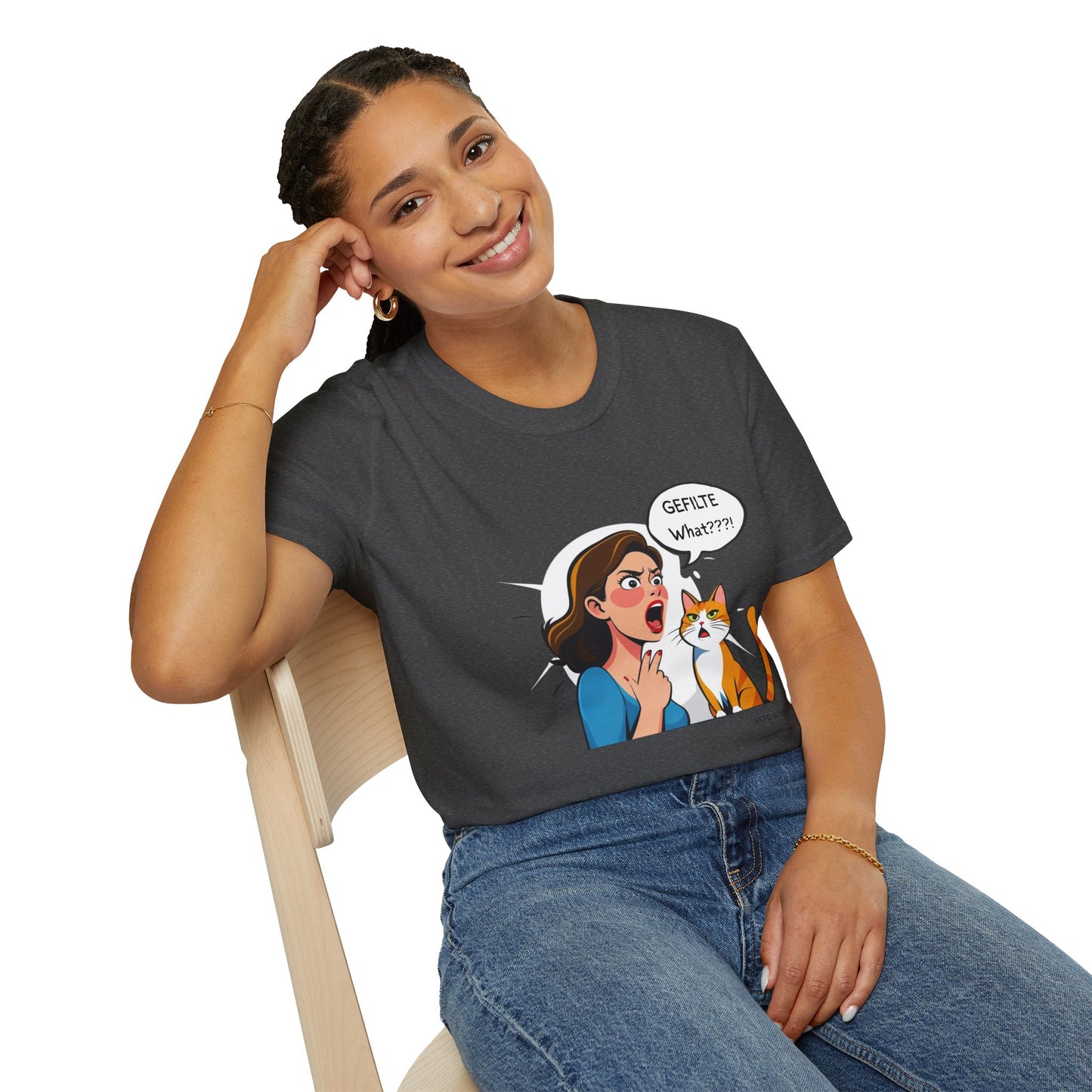 GEFILTE What???! - Unisex soft T-shirt