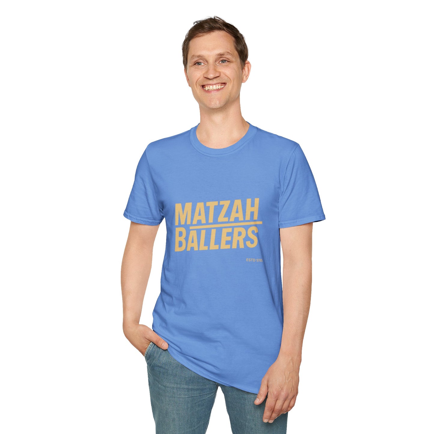Matzah Ballers - Unisex soft T-shirt, Perfect Gift for Friends