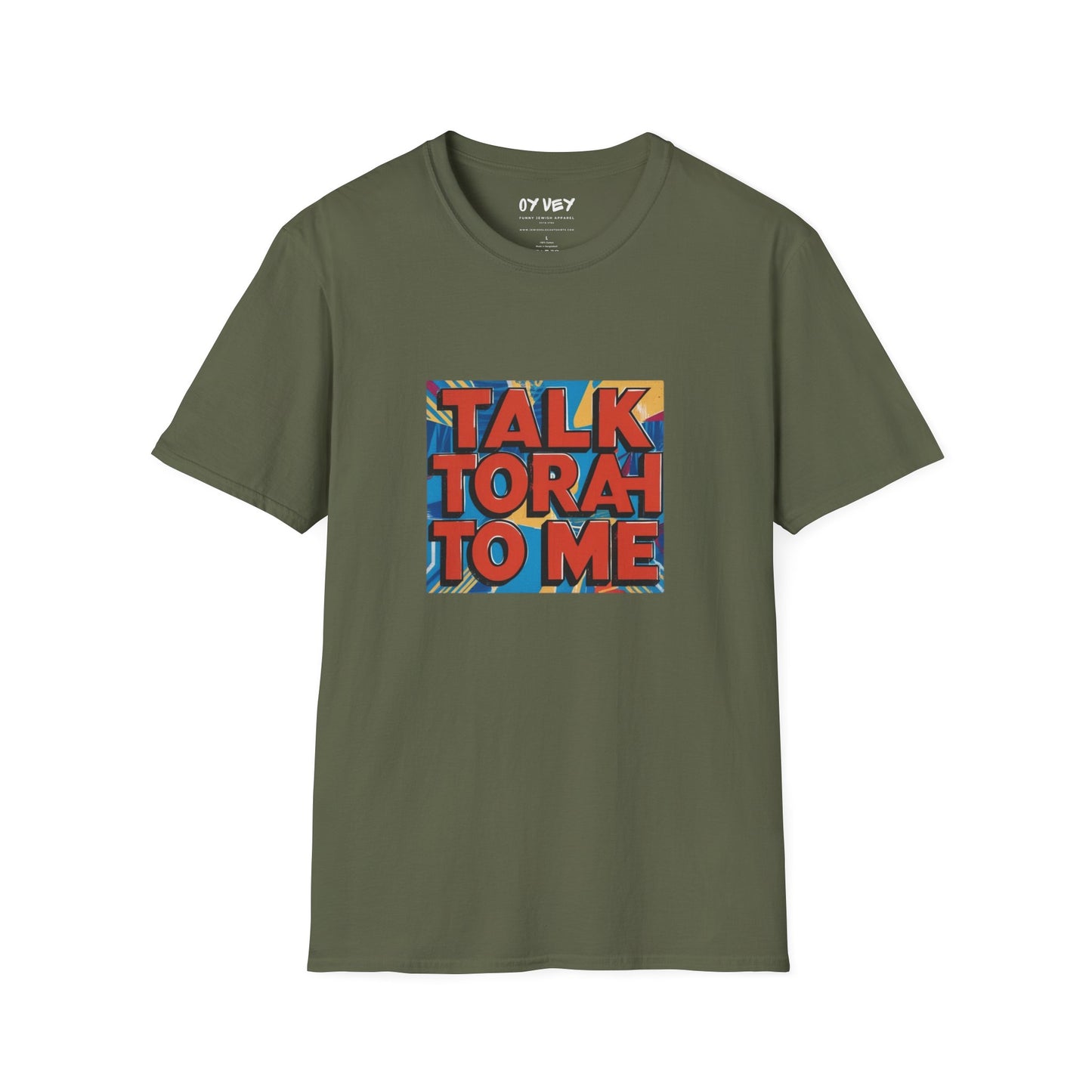 Talk Torah To Me - Unisex soft T-shirt, Perfect Gift for Friends