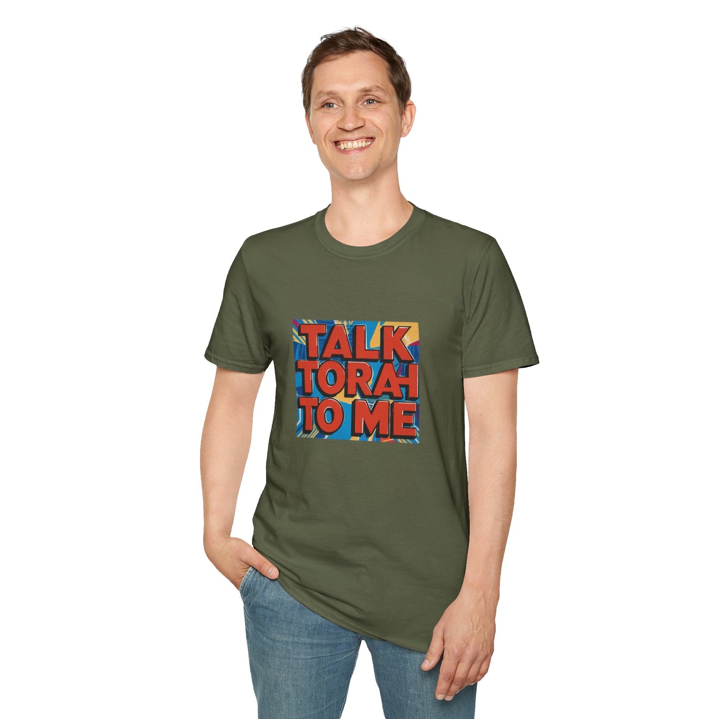 Talk Torah To Me - Unisex soft T-shirt, Perfect Gift for Friends