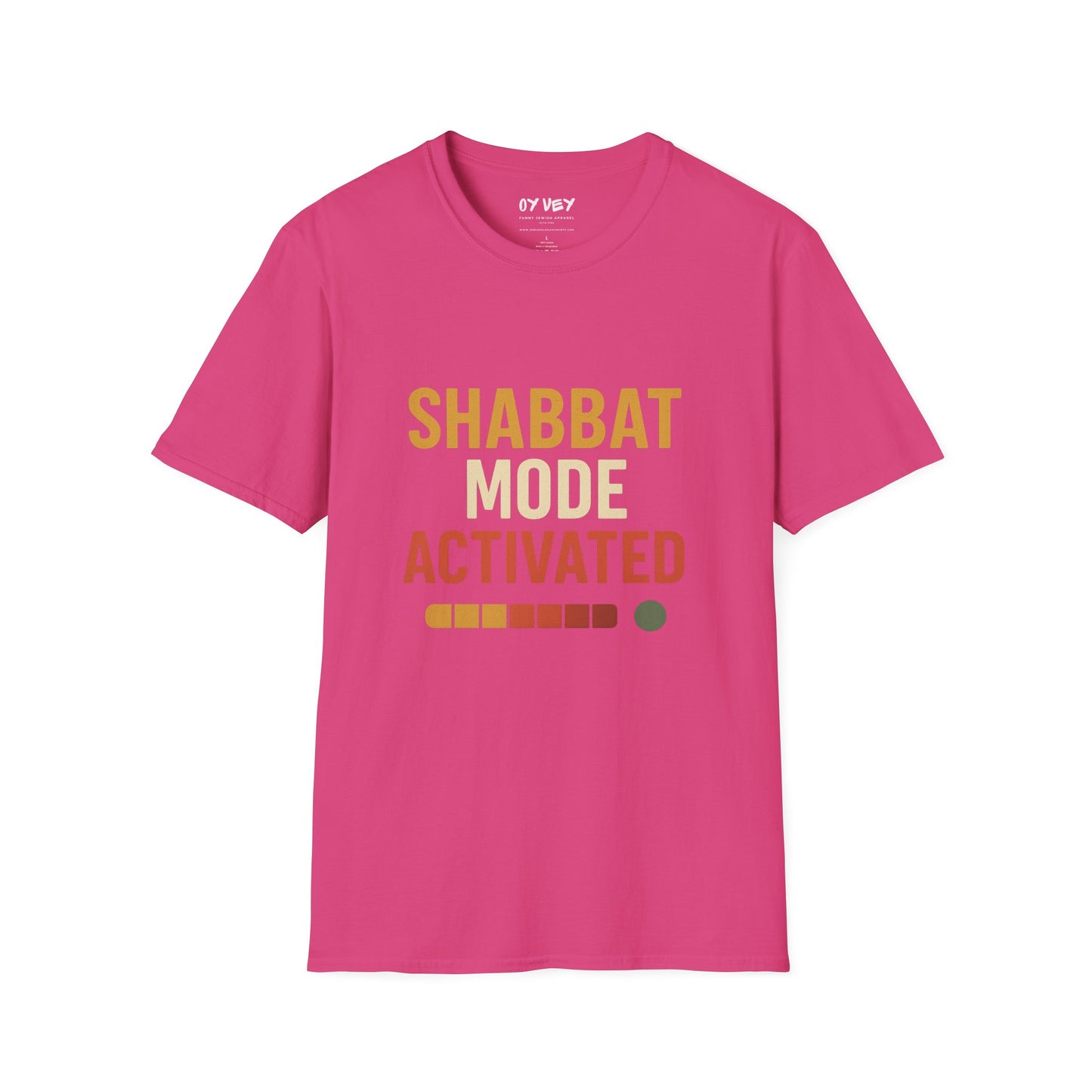 Shabbat Mode Activated - Unisex soft T-shirt, Perfect Gift for Friends