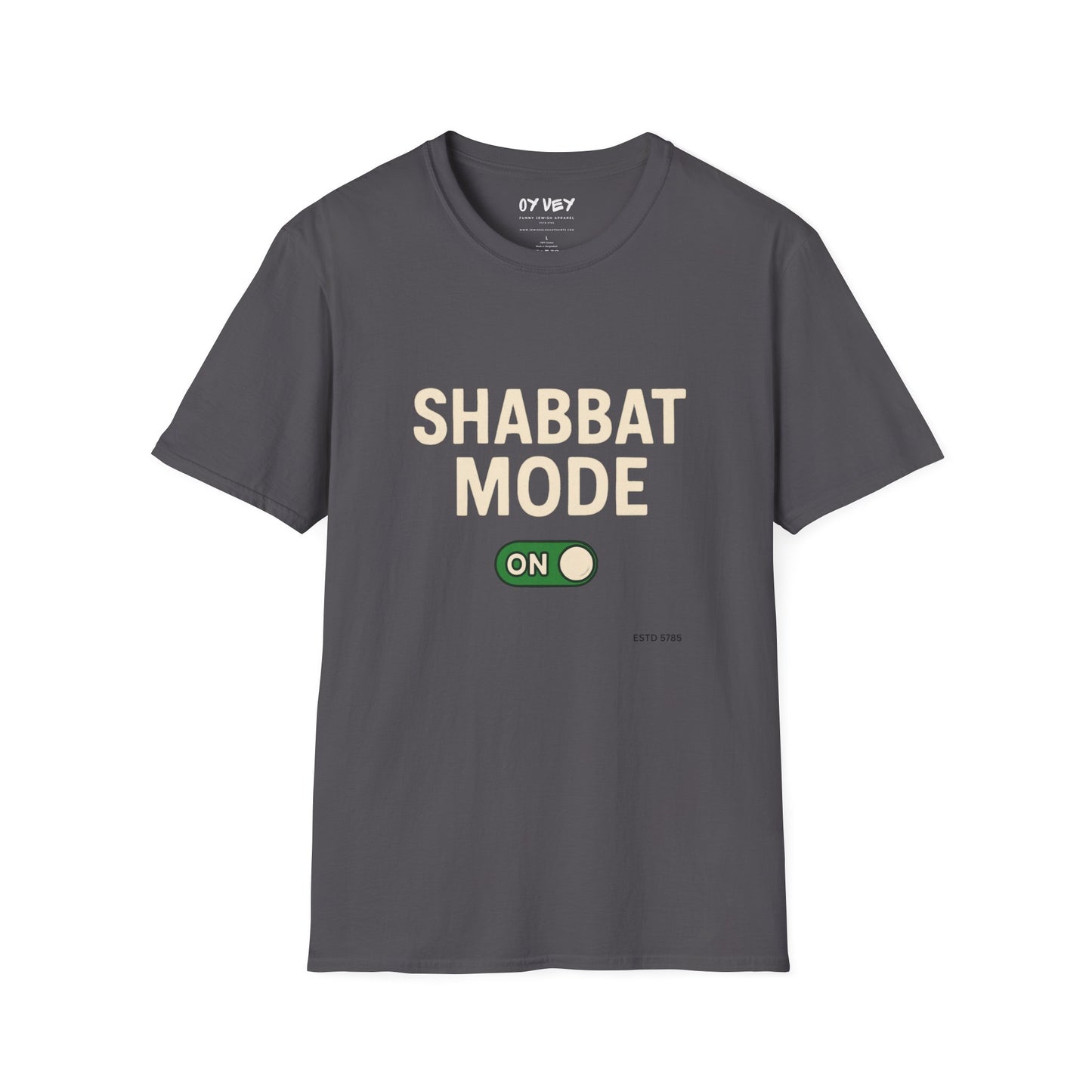 Shabbat Mode Activated 3 - Unisex soft T-shirt, Perfect Gift for Friends