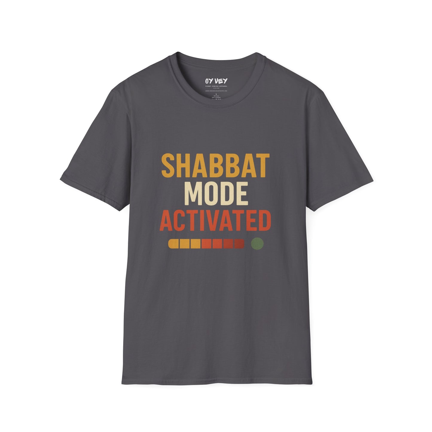 Shabbat Mode Activated - Unisex soft T-shirt, Perfect Gift for Friends