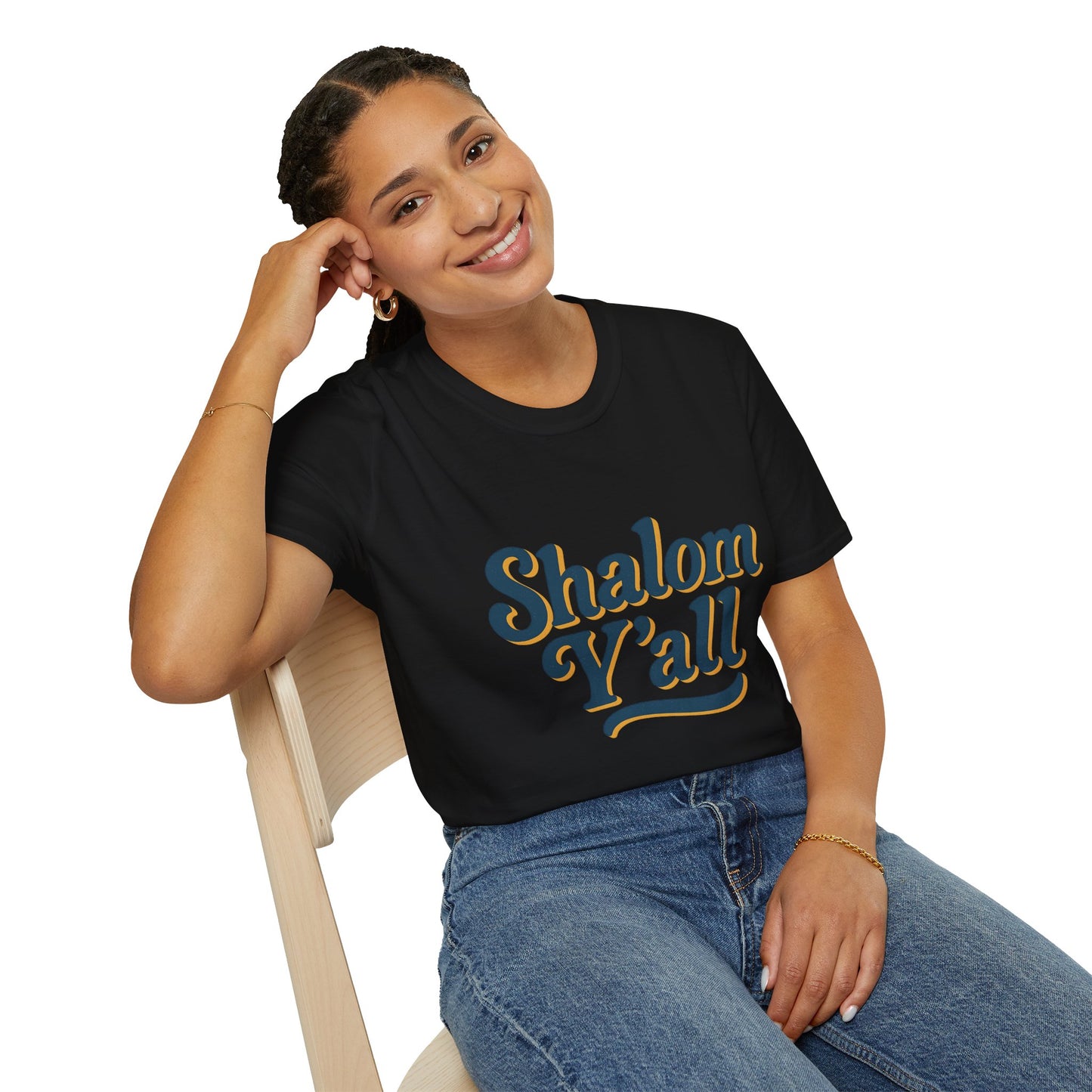 Shalom Yall - Unisex soft T-shirt, Perfect Gift for Friends