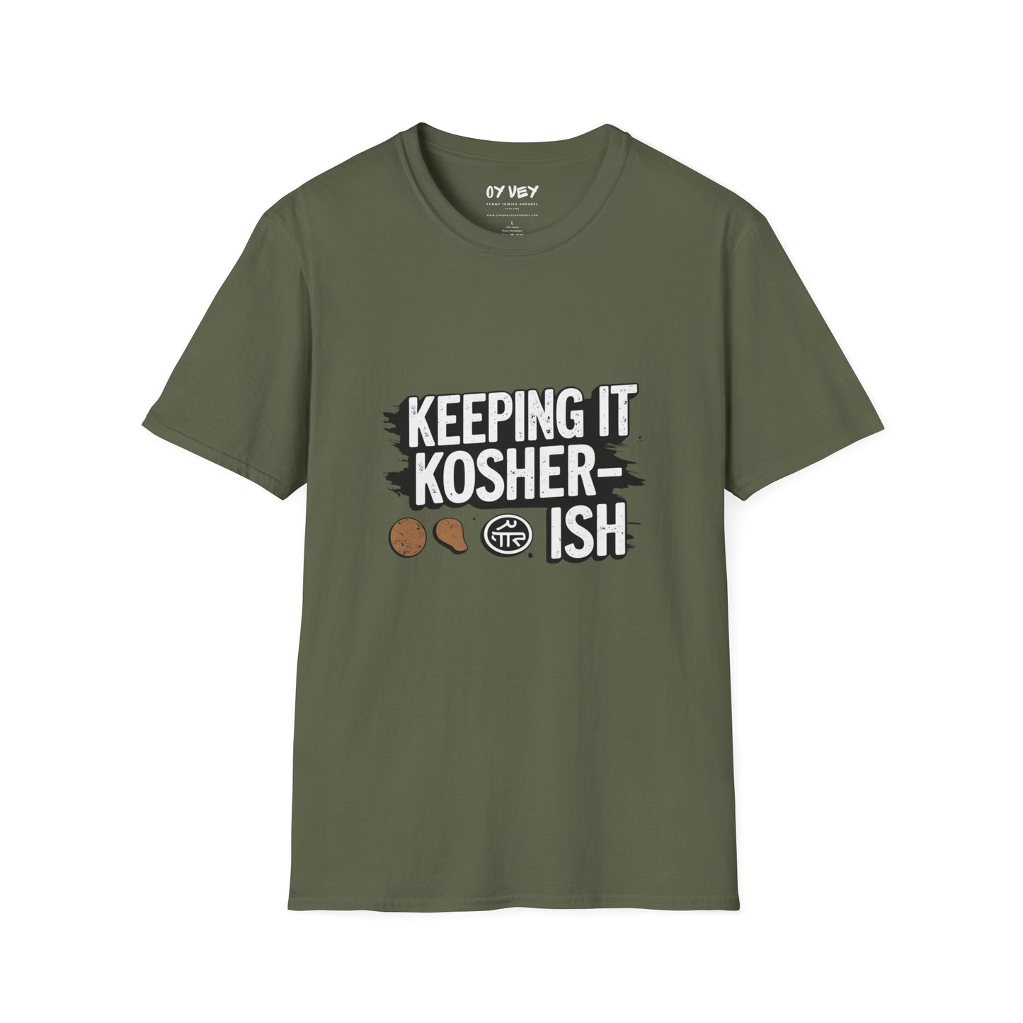 Keeping it Kosher-ish - Unisex soft T-shirt, Perfect Gift for Friends