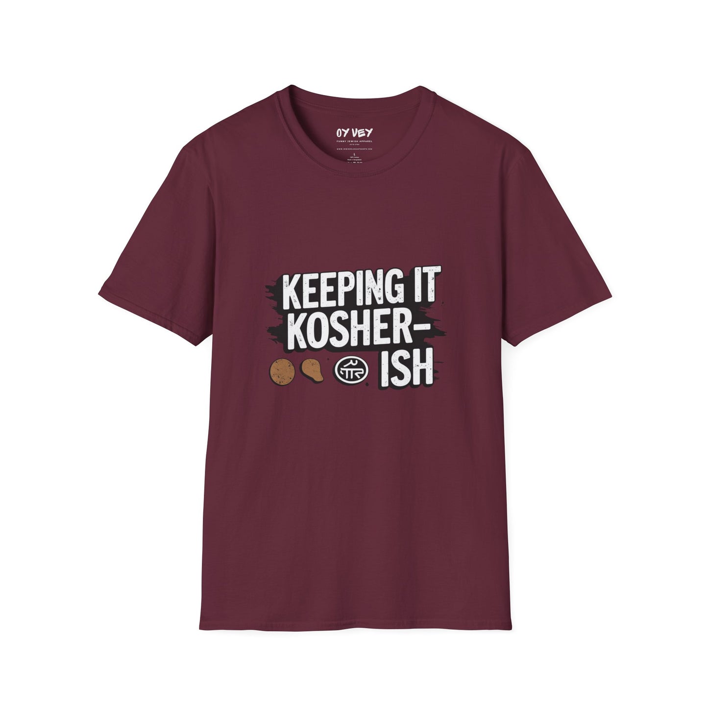 Keeping it Kosher-ish - Unisex soft T-shirt, Perfect Gift for Friends