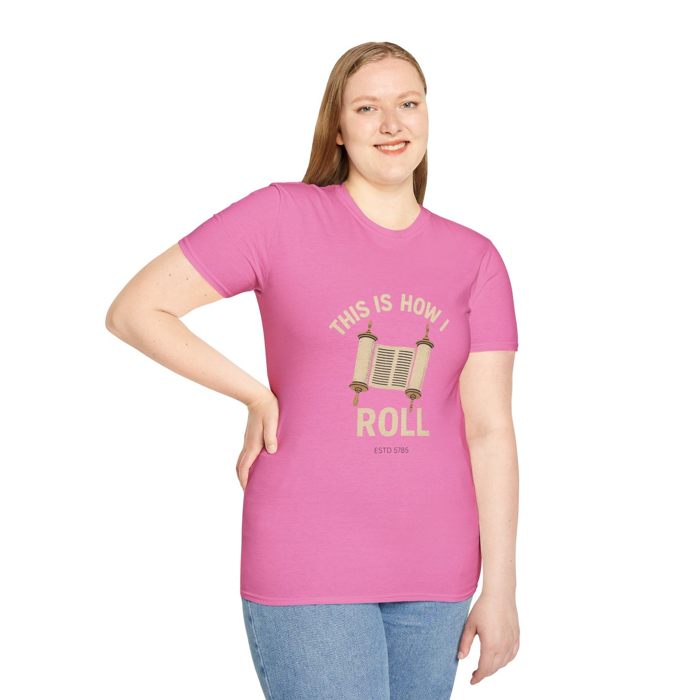 This is How I Roll - Unisex soft T-shirt, Perfect Gift for Friends
