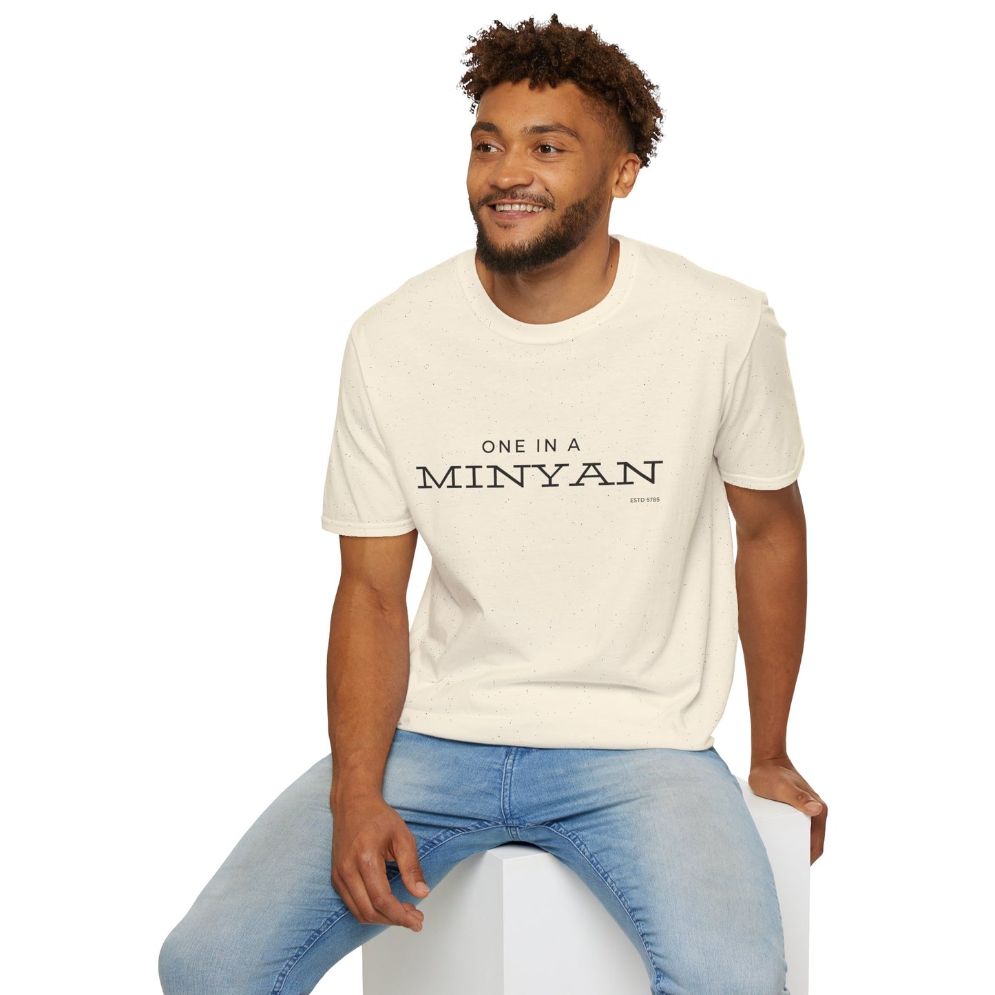One In A Minyan - Unisex soft T-shirt, Perfect Gift for Friends