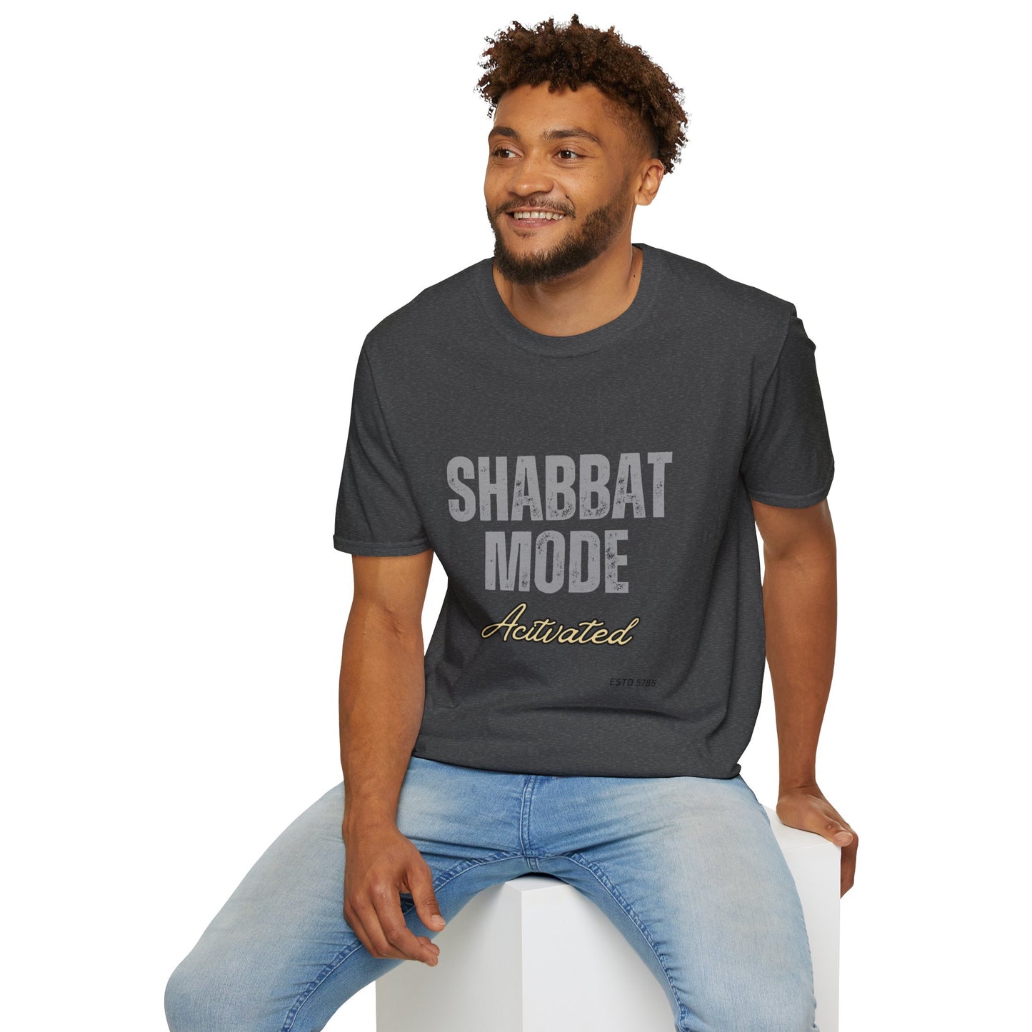 Shabbat Mode Activated 2 - Unisex soft T-shirt, Perfect Gift for Friends