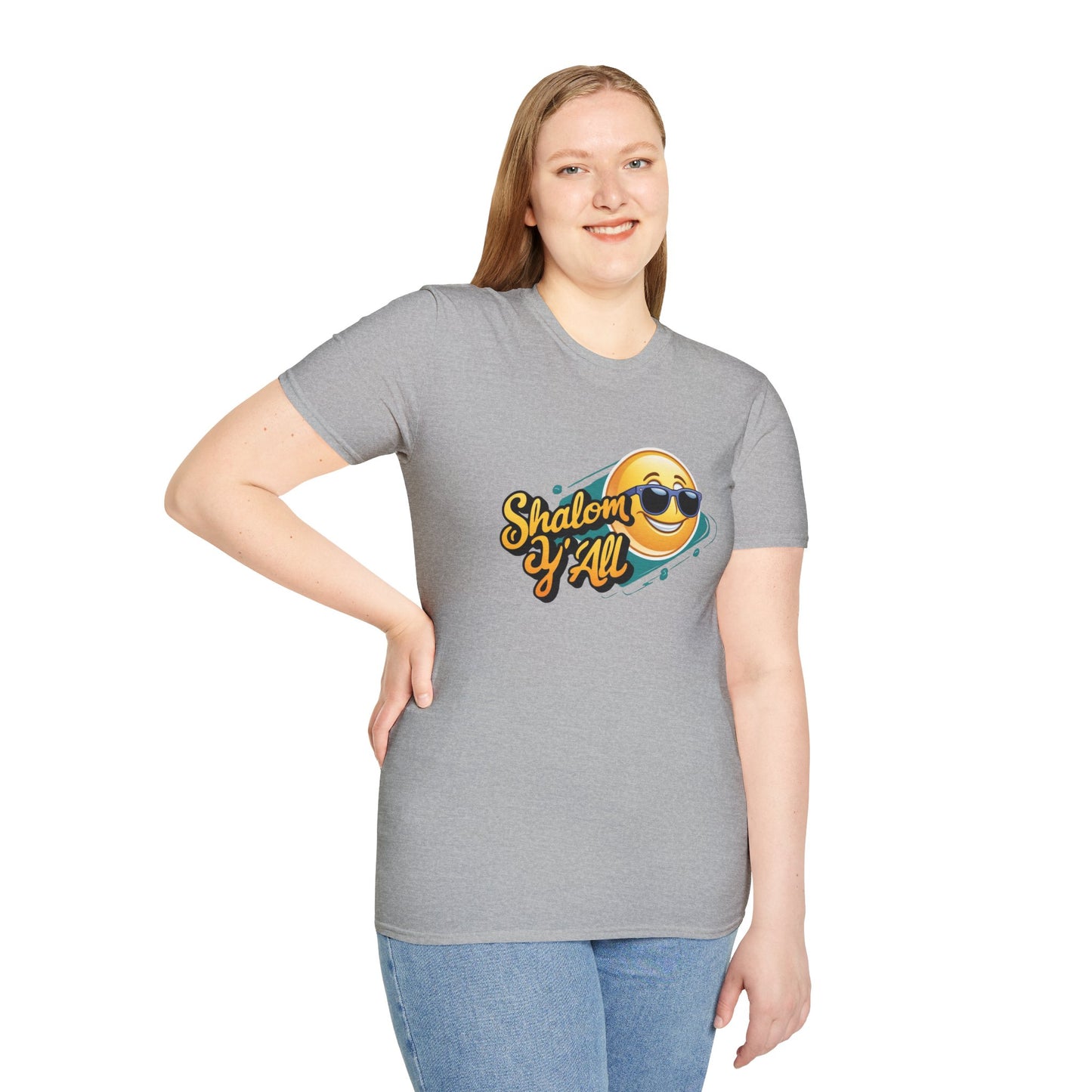 Shalom Y´all - Unisex soft T-shirt, Perfect Gift for Friends