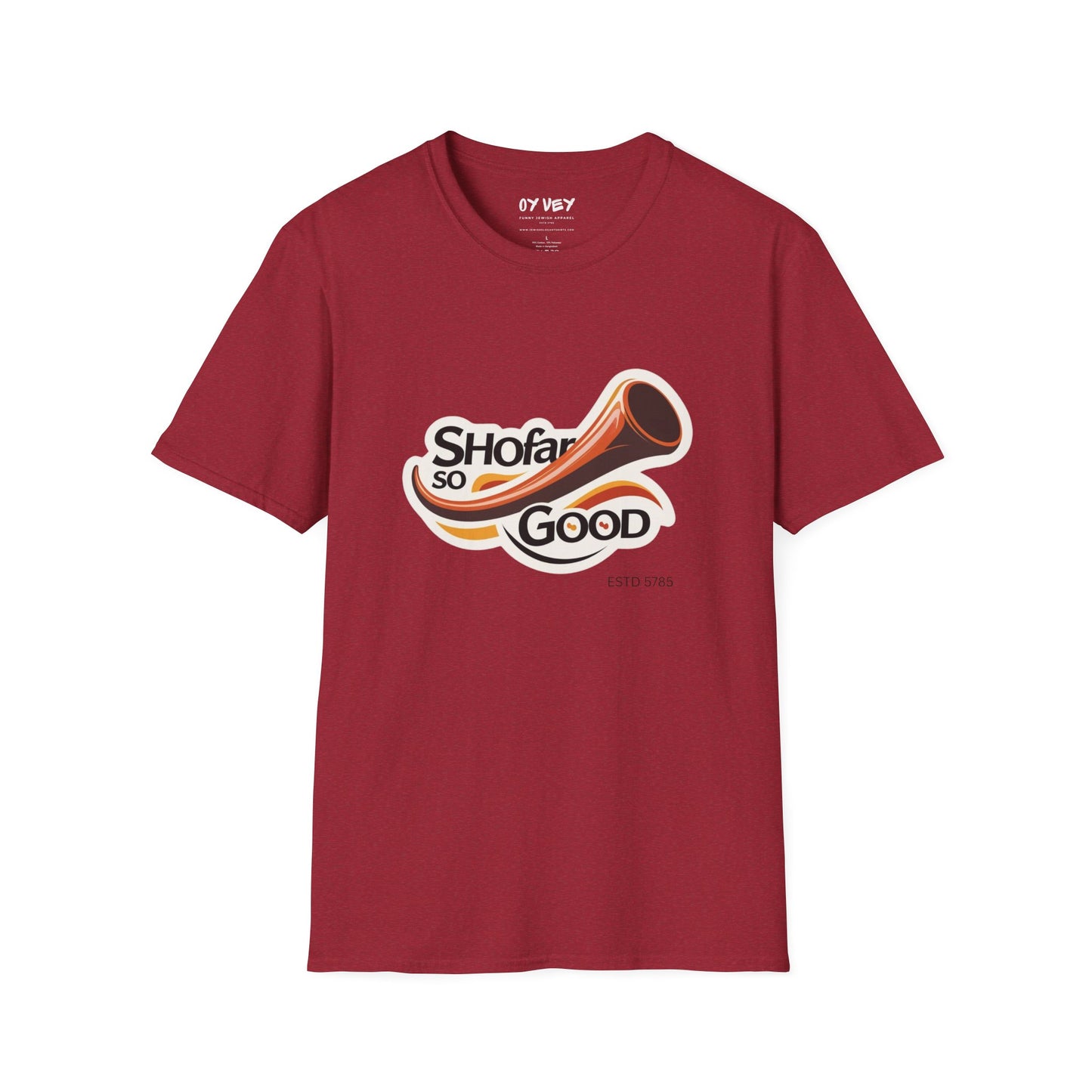 Shofar - Unisex soft T-shirt, Perfect Gift for Rosh Hashanah
