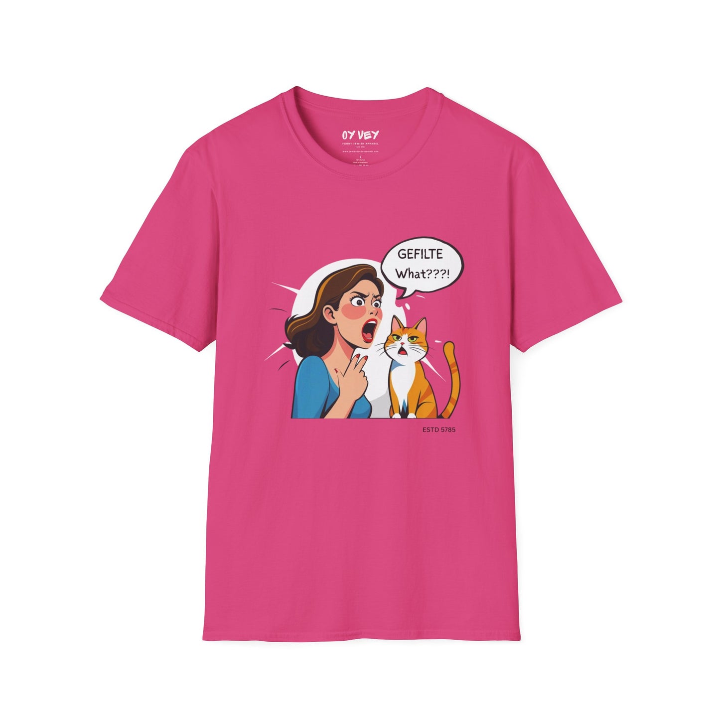 GEFILTE What???! - Unisex soft T-shirt