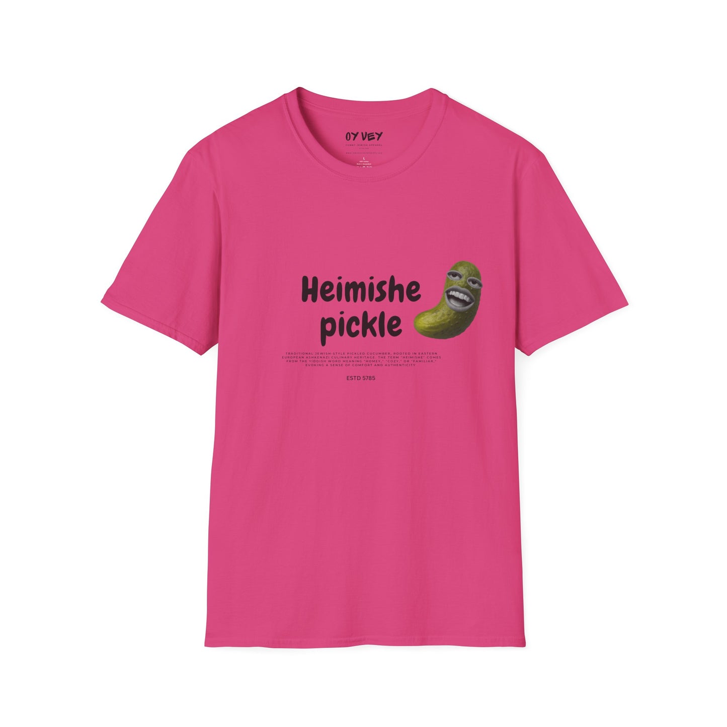 Heimishe pickle - Unisex soft T-shirt