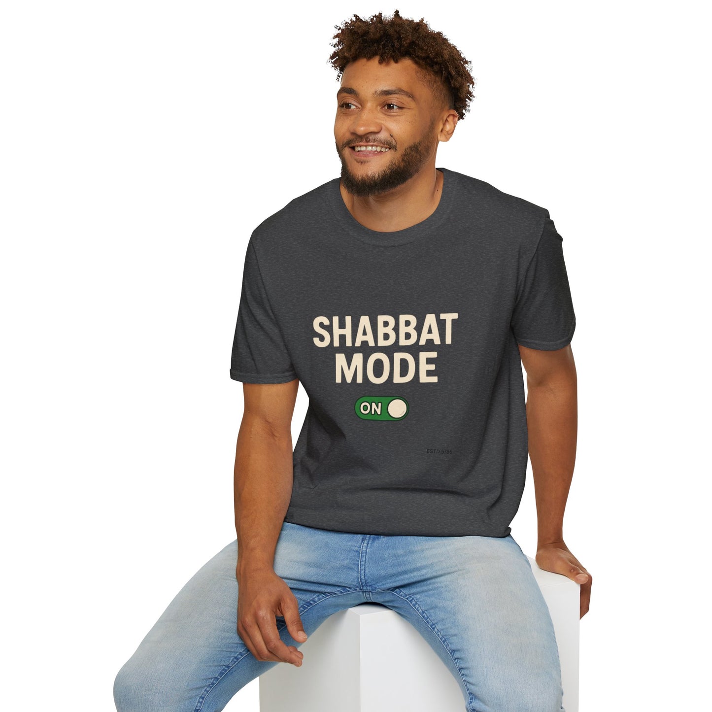 Shabbat Mode Activated 3 - Unisex soft T-shirt, Perfect Gift for Friends