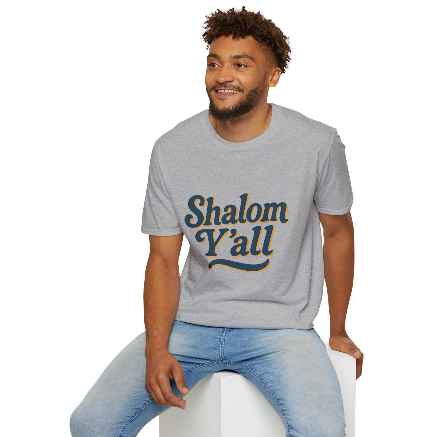 Shalom Yall - Unisex soft T-shirt, Perfect Gift for Friends