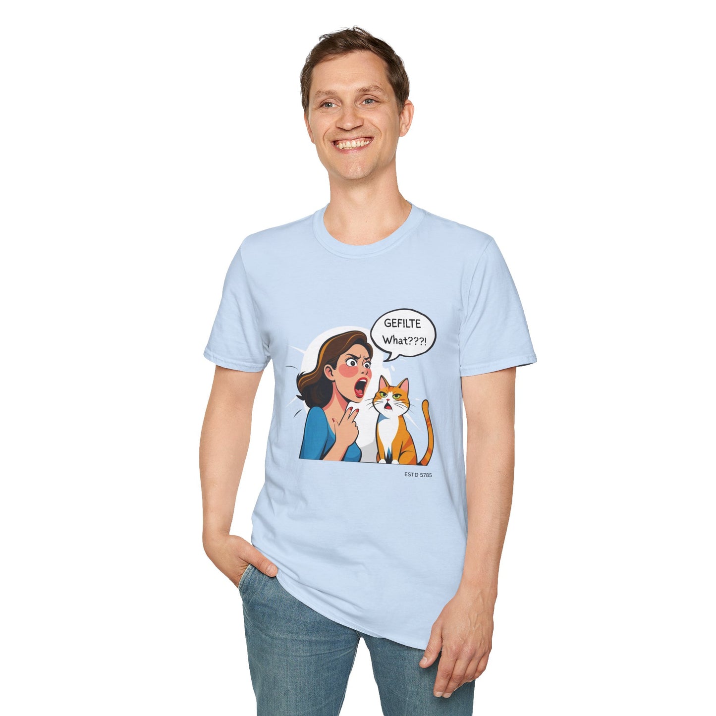 GEFILTE What???! - Unisex soft T-shirt