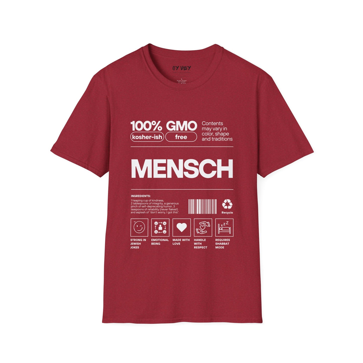 Mensch 2 - Unisex Softstyle T-Shirt