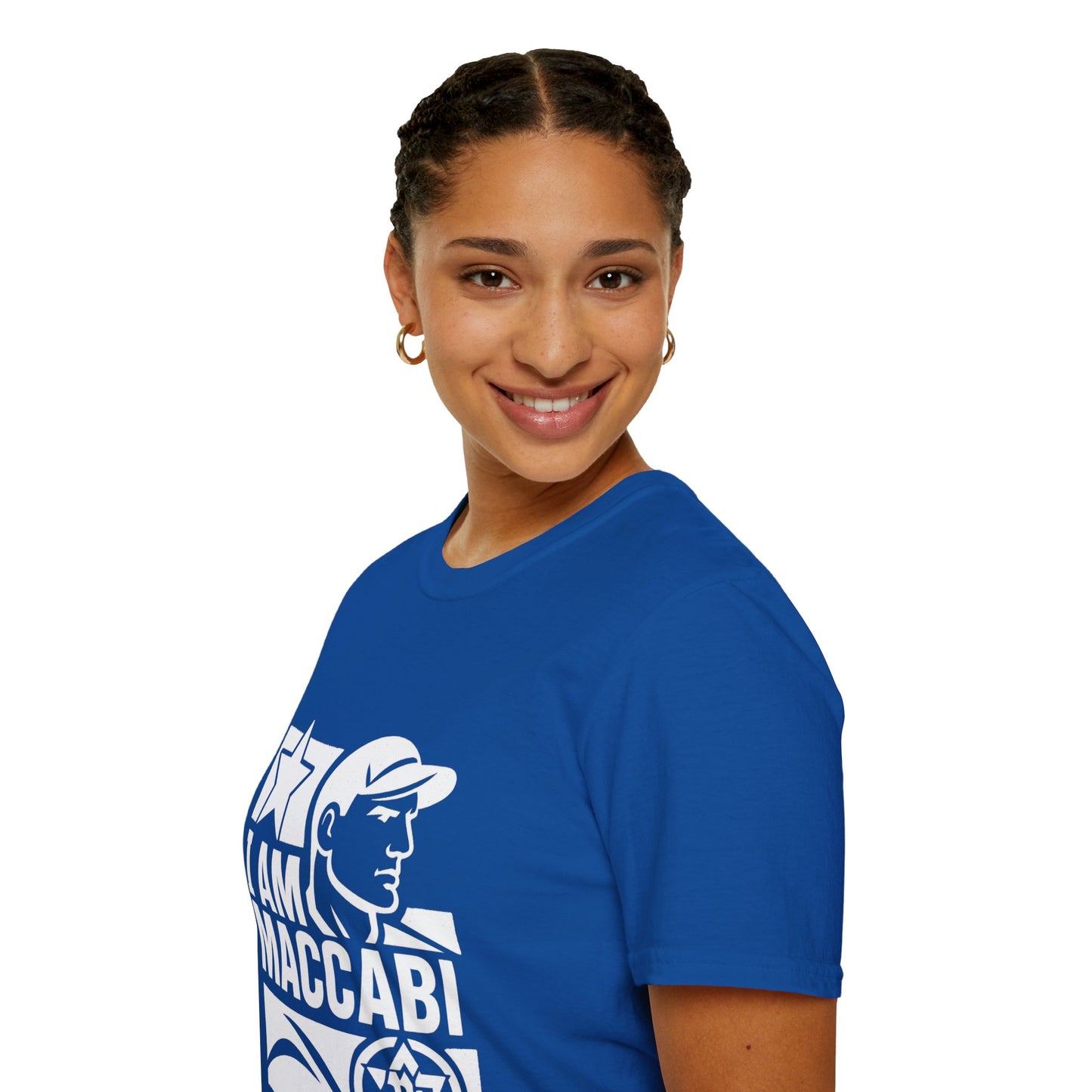 I am Maccabi 2 - Unisex soft T-shirt, Perfect Gift for Maccabees