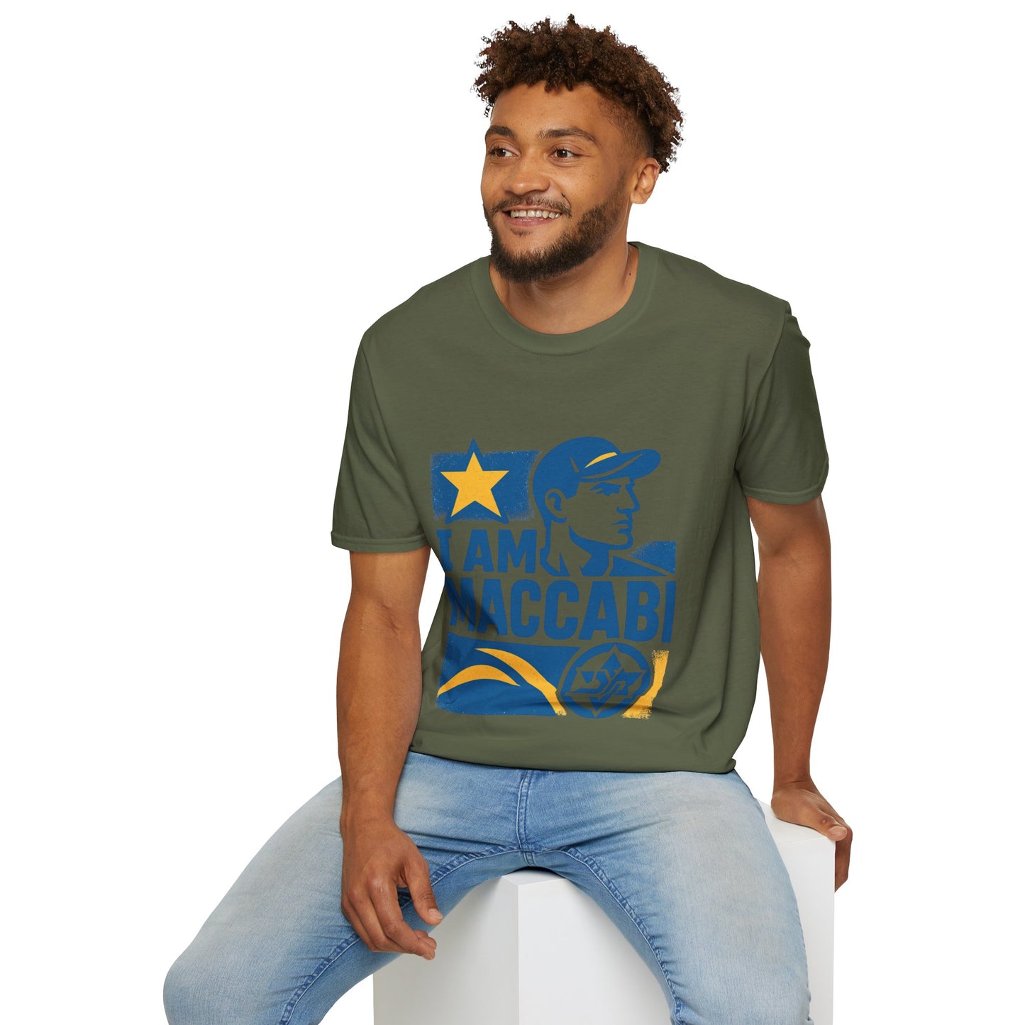 I am Maccabi - Unisex soft T-shirt, Perfect Gift for Maccabees
