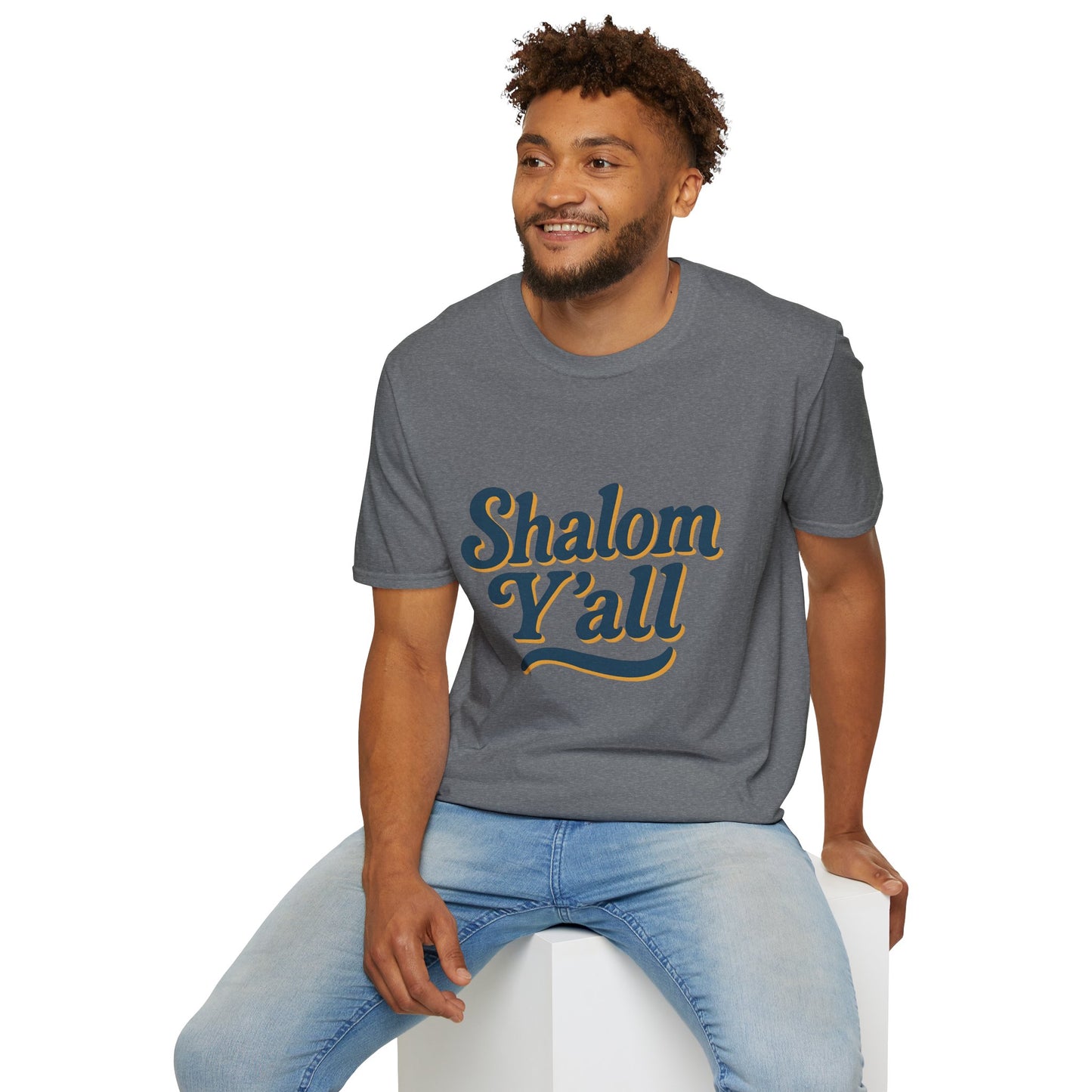 Shalom Yall - Unisex soft T-shirt, Perfect Gift for Friends