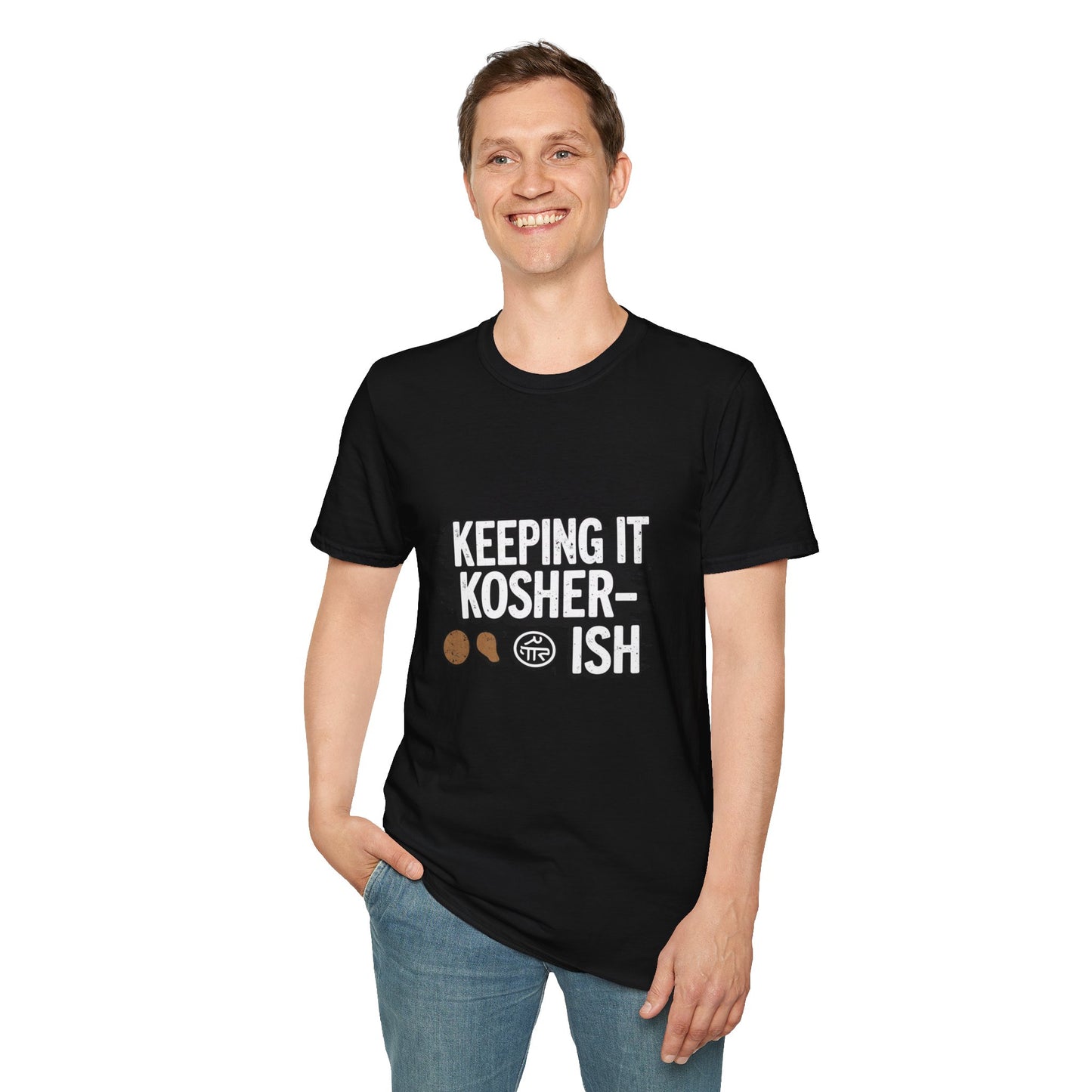 Keeping it Kosher-ish - Unisex soft T-shirt, Perfect Gift for Friends
