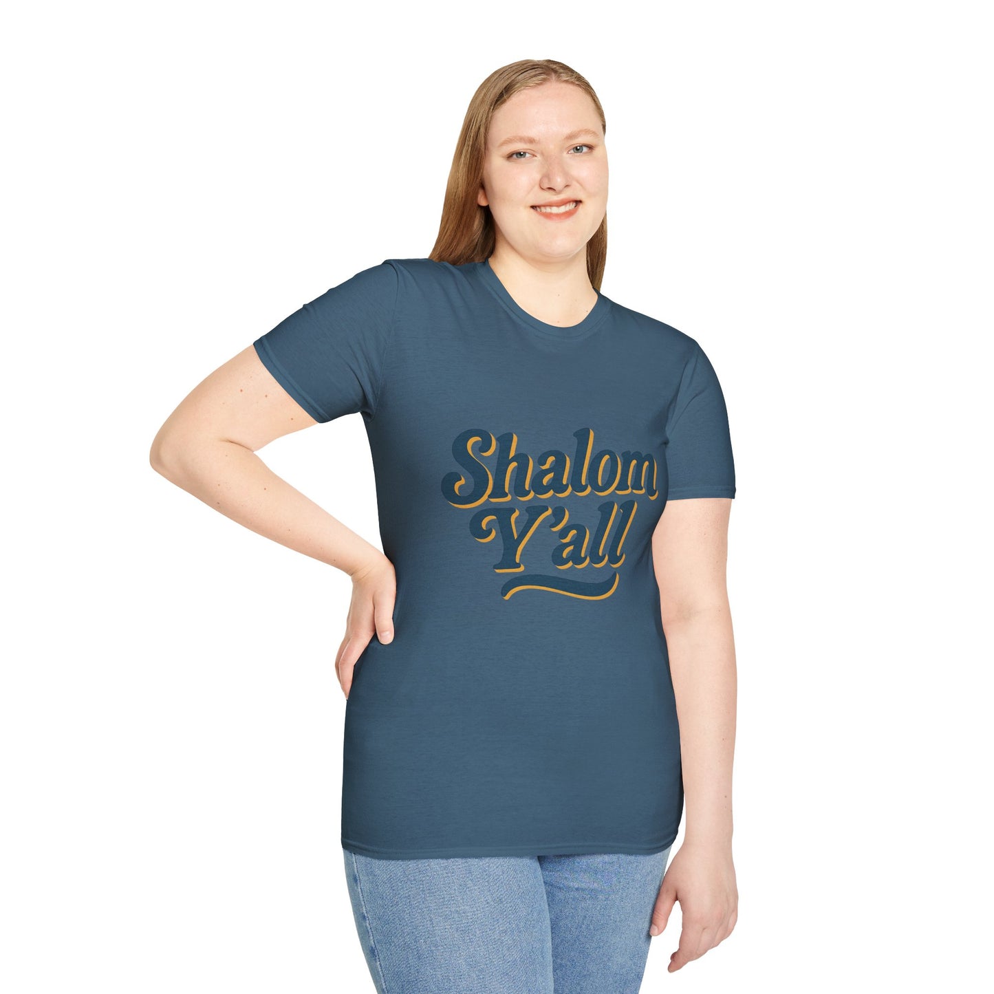 Shalom Yall - Unisex soft T-shirt, Perfect Gift for Friends