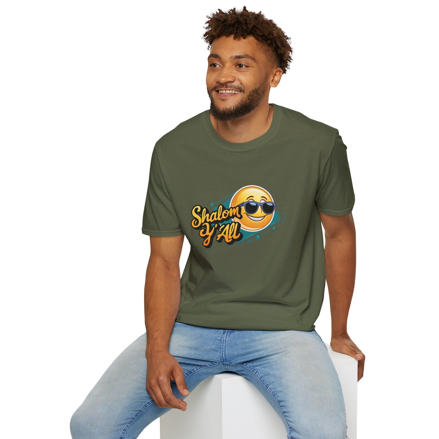 Shalom Y´all - Unisex soft T-shirt, Perfect Gift for Friends