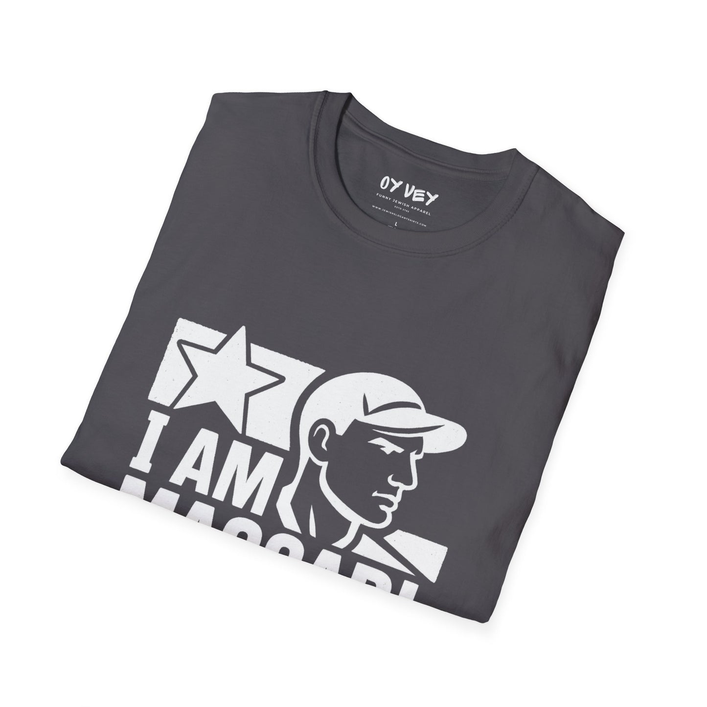 I am Maccabi 2 - Unisex soft T-shirt, Perfect Gift for Maccabees