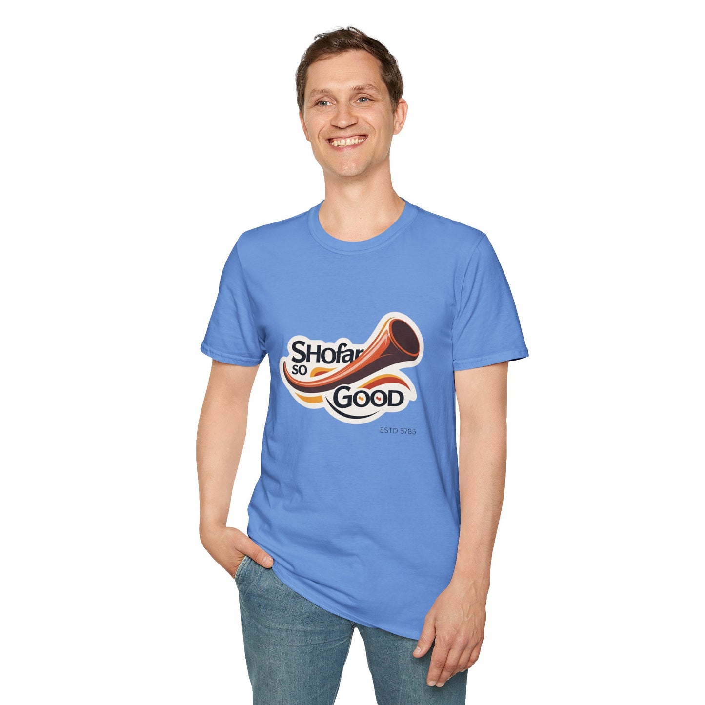 Shofar - Unisex soft T-shirt, Perfect Gift for Rosh Hashanah
