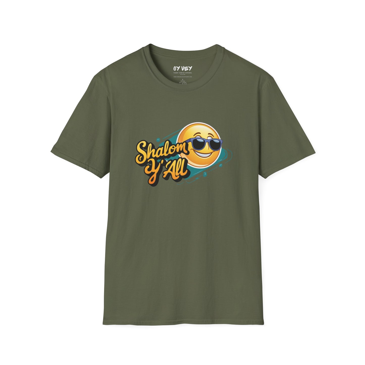 Shalom Y´all - Unisex soft T-shirt, Perfect Gift for Friends