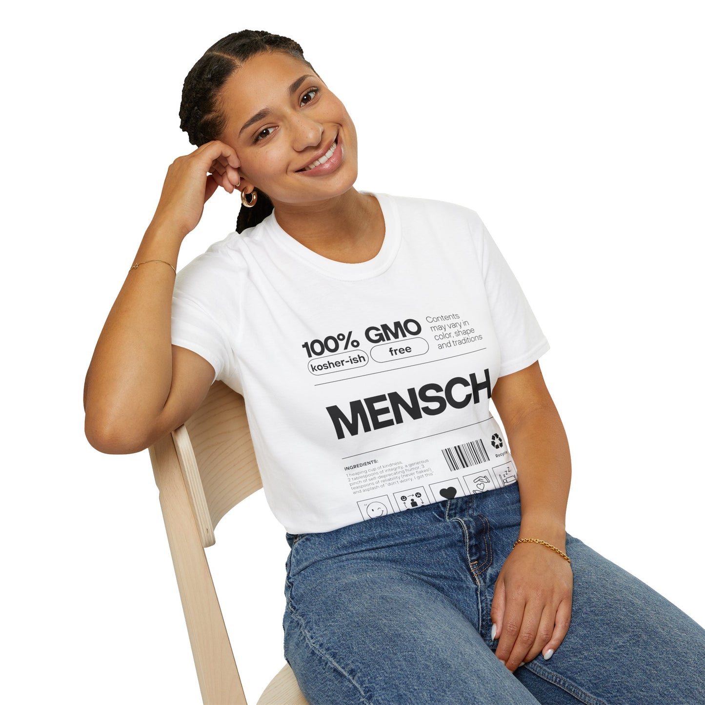 Mensch 2 - Unisex Softstyle T-Shirt