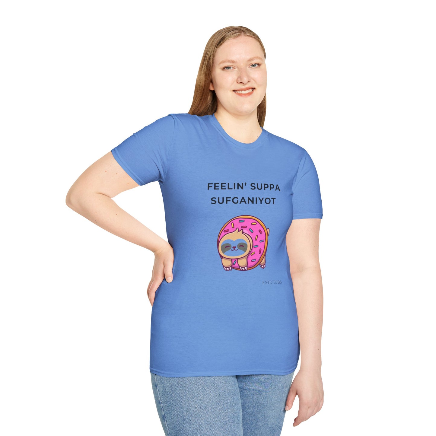 Sufganiyot - Unisex soft T-shirt, Perfect Gift for Chanukkah