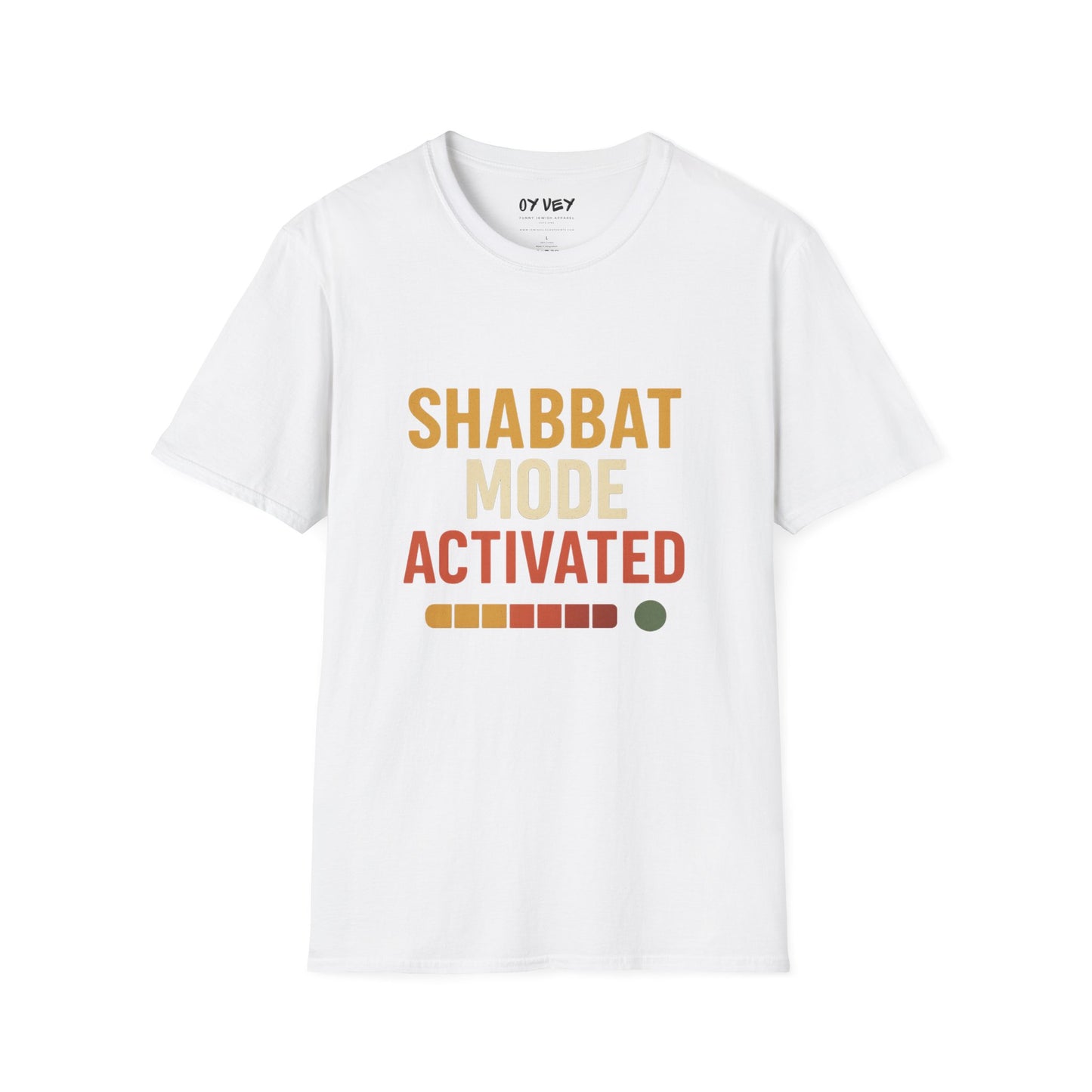 Shabbat Mode Activated - Unisex soft T-shirt, Perfect Gift for Friends