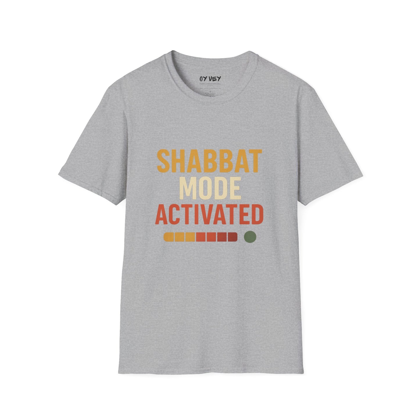 Shabbat Mode Activated - Unisex soft T-shirt, Perfect Gift for Friends