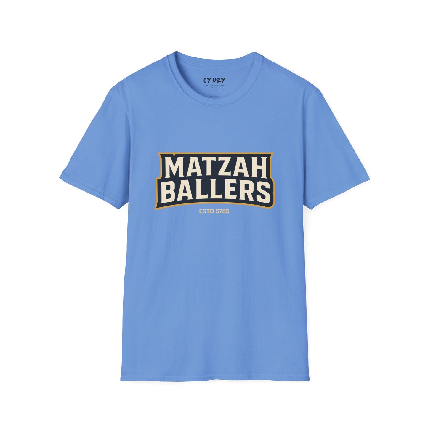 Matza Ballers 3 - Unisex soft T-shirt, Perfect Gift for Friends