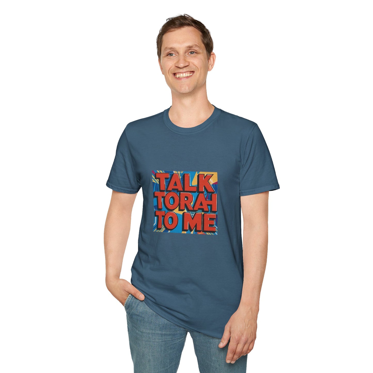 Talk Torah To Me - Unisex soft T-shirt, Perfect Gift for Friends