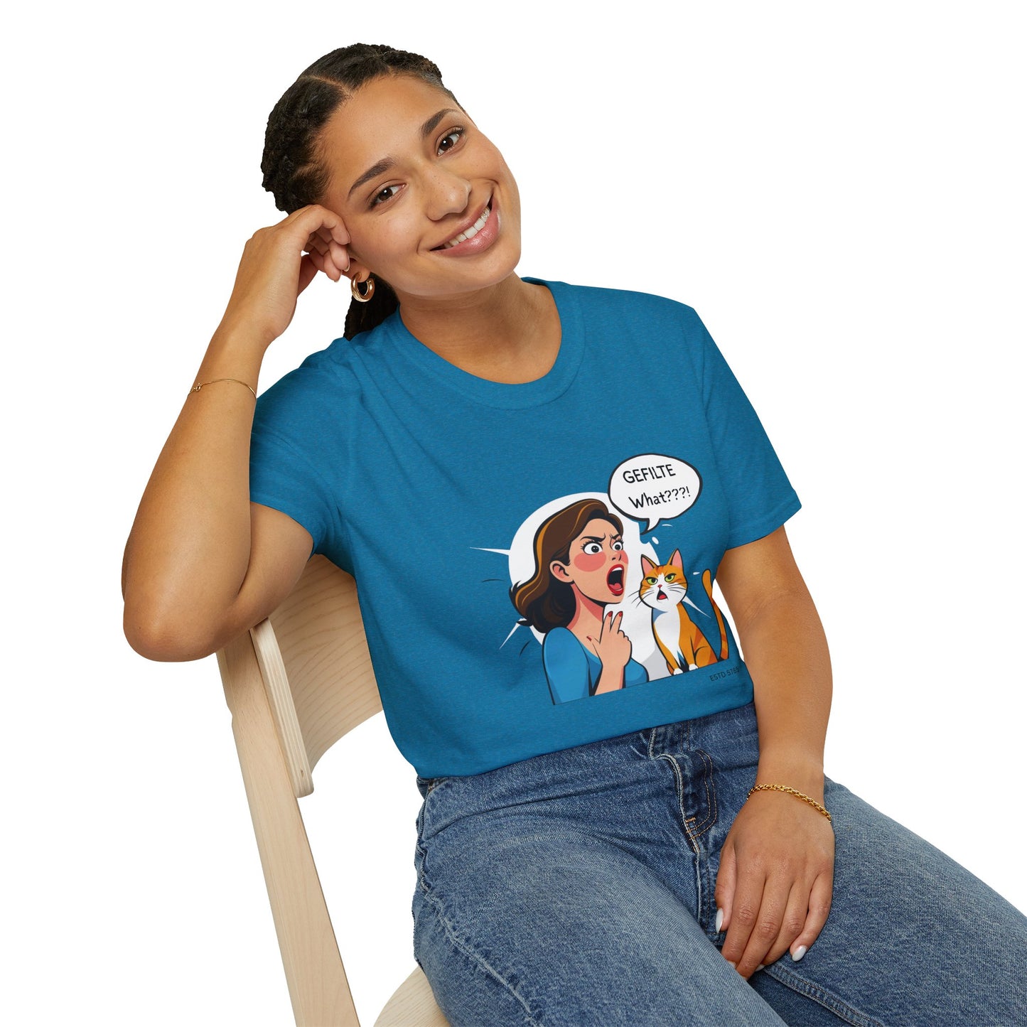 GEFILTE What???! - Unisex soft T-shirt