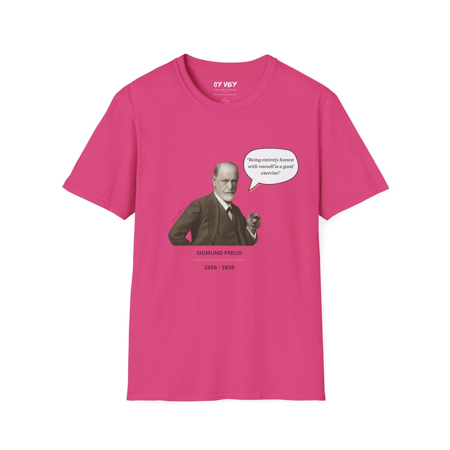 Sigmund Freud - Unisex soft T-shirt, Perfect Gift for Friends