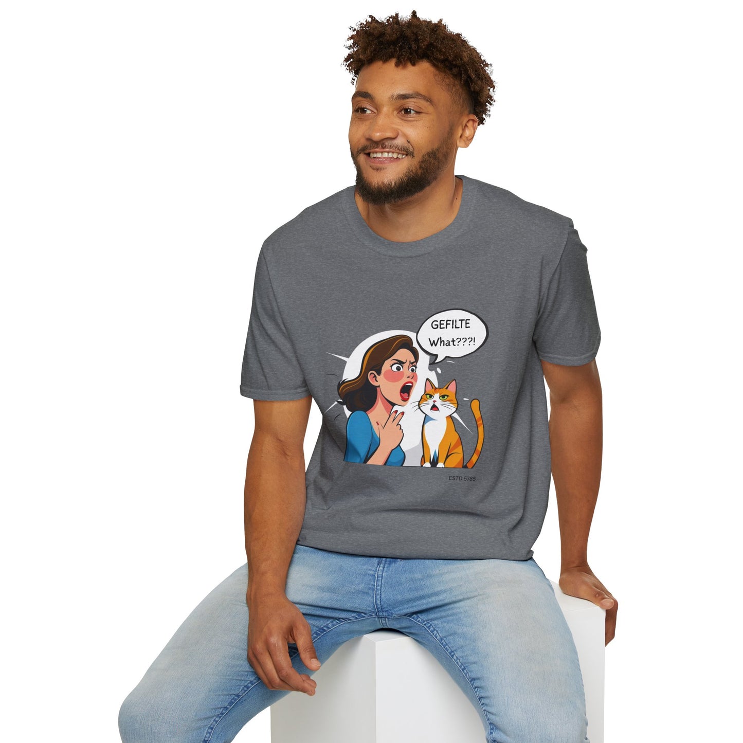 GEFILTE What???! - Unisex soft T-shirt