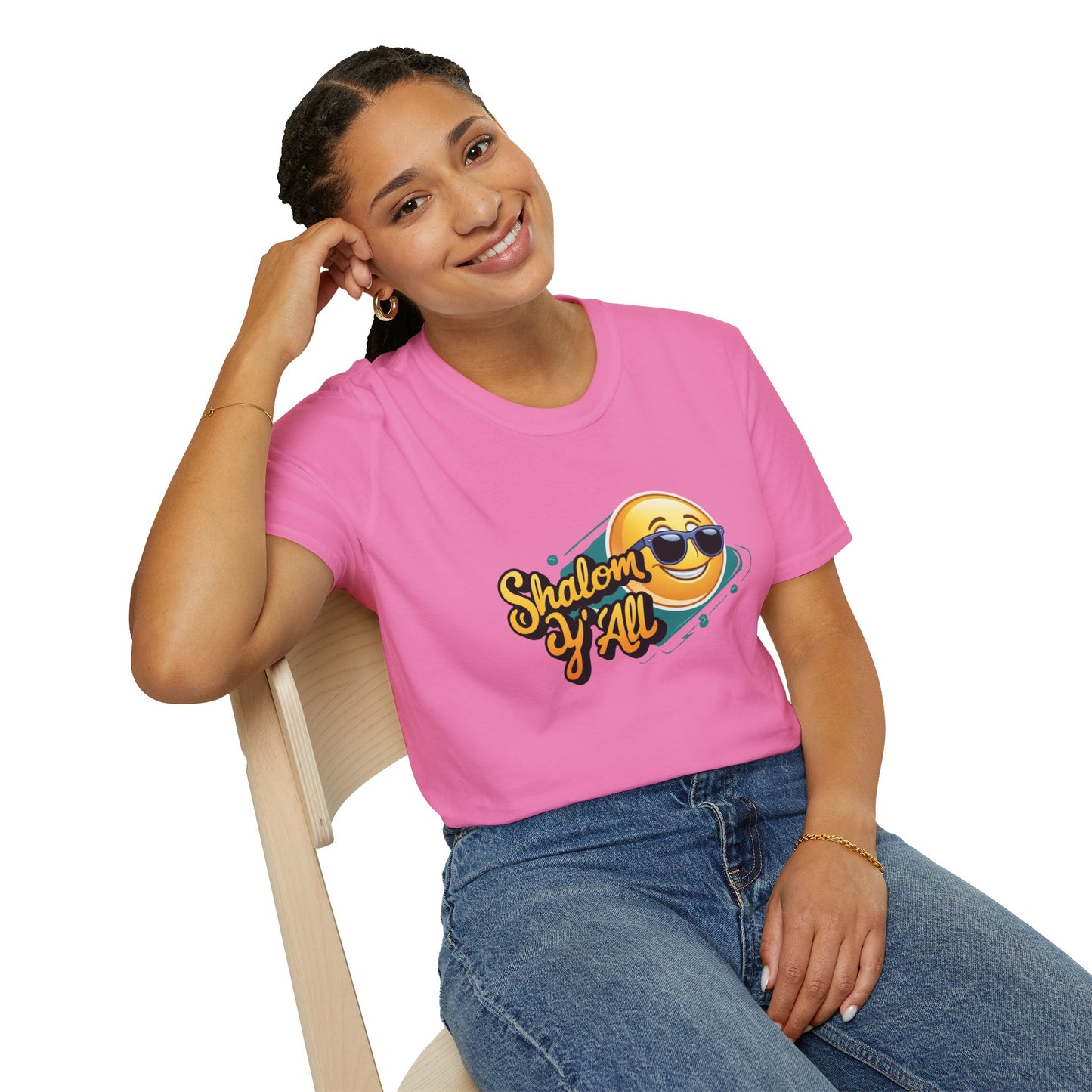 Shalom Y´all - Unisex soft T-shirt, Perfect Gift for Friends