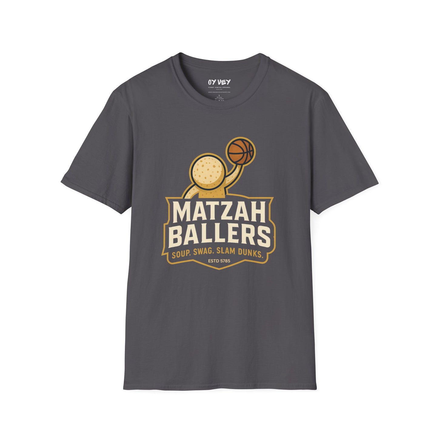 Matza Ballers - Unisex soft T-shirt, Perfect Gift for Friends