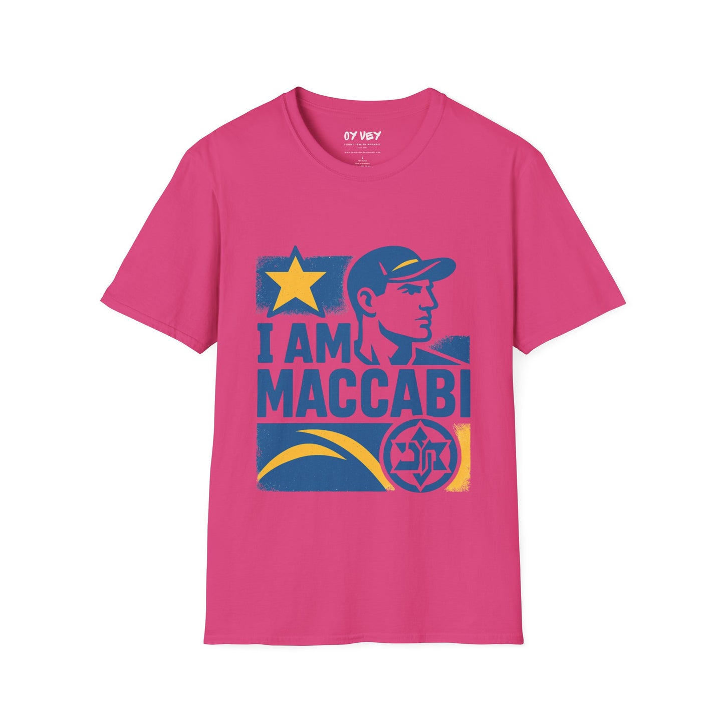 I am Maccabi - Unisex soft T-shirt, Perfect Gift for Maccabees