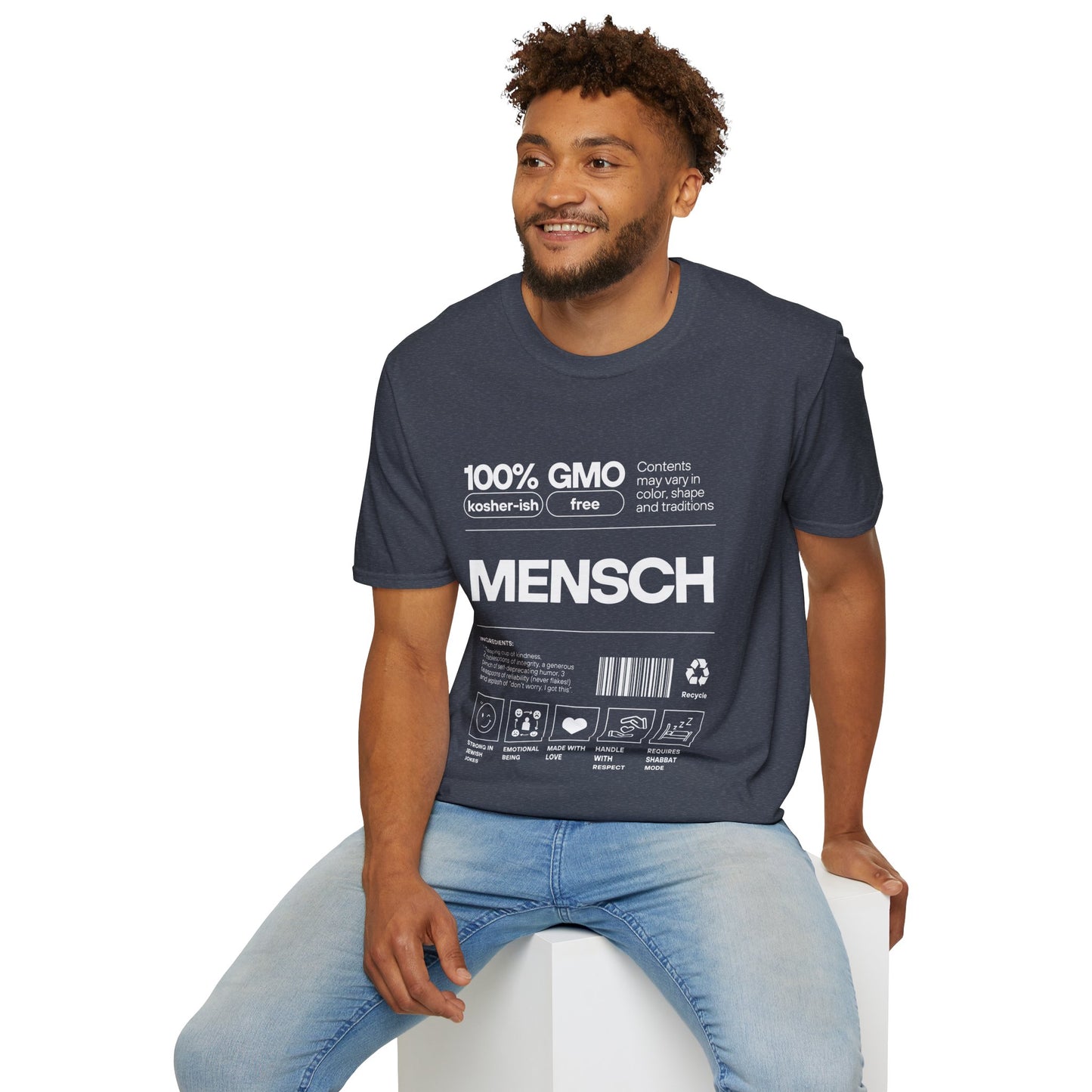 Mensch 2 - Unisex Softstyle T-Shirt