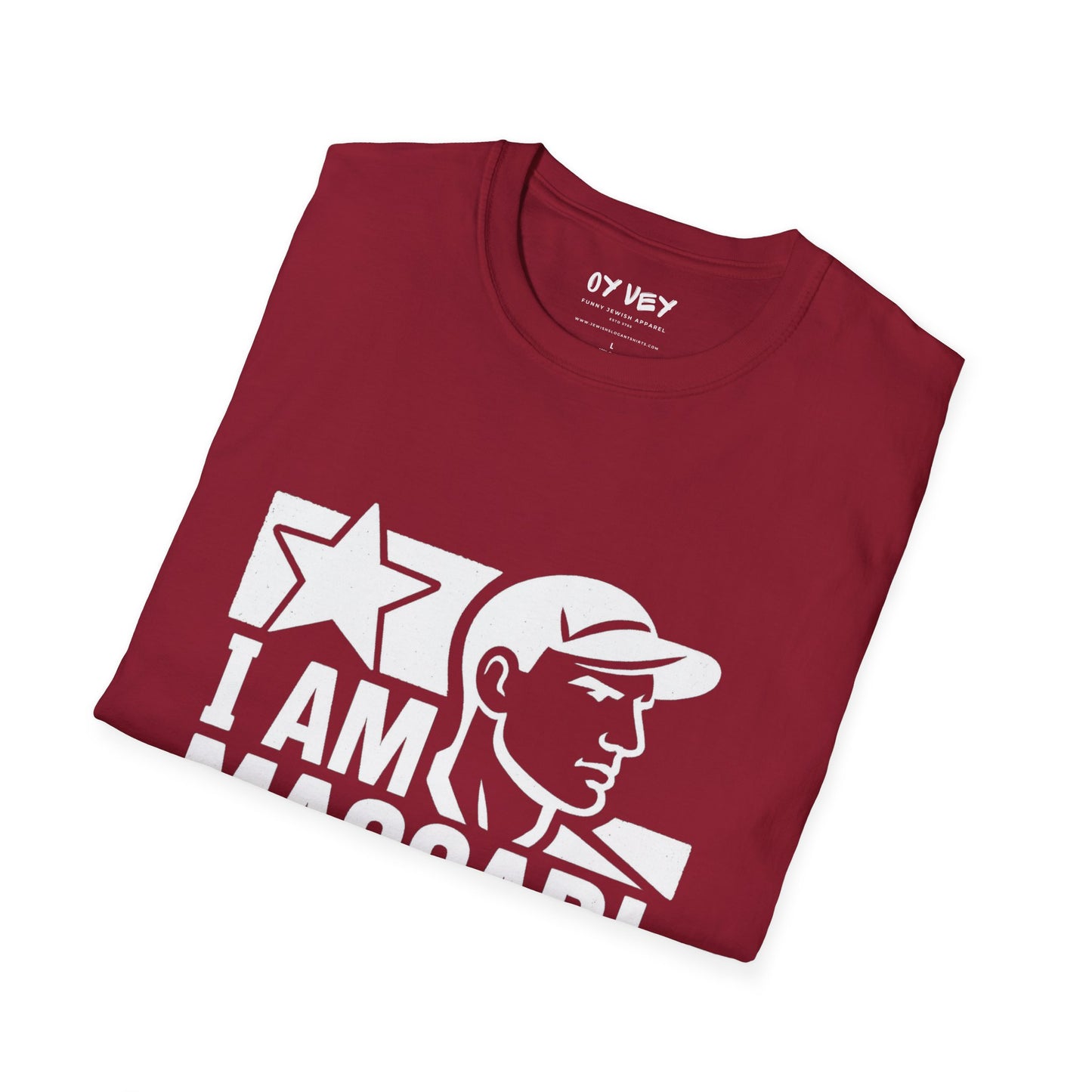 I am Maccabi 2 - Unisex soft T-shirt, Perfect Gift for Maccabees