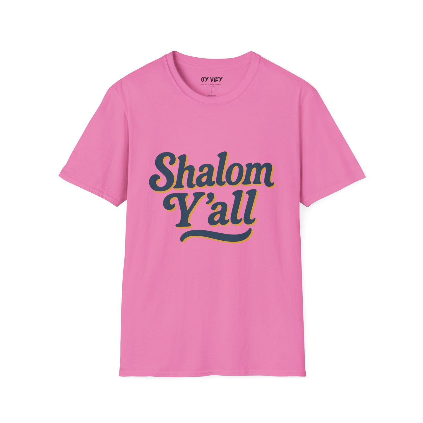 Shalom Yall - Unisex soft T-shirt, Perfect Gift for Friends