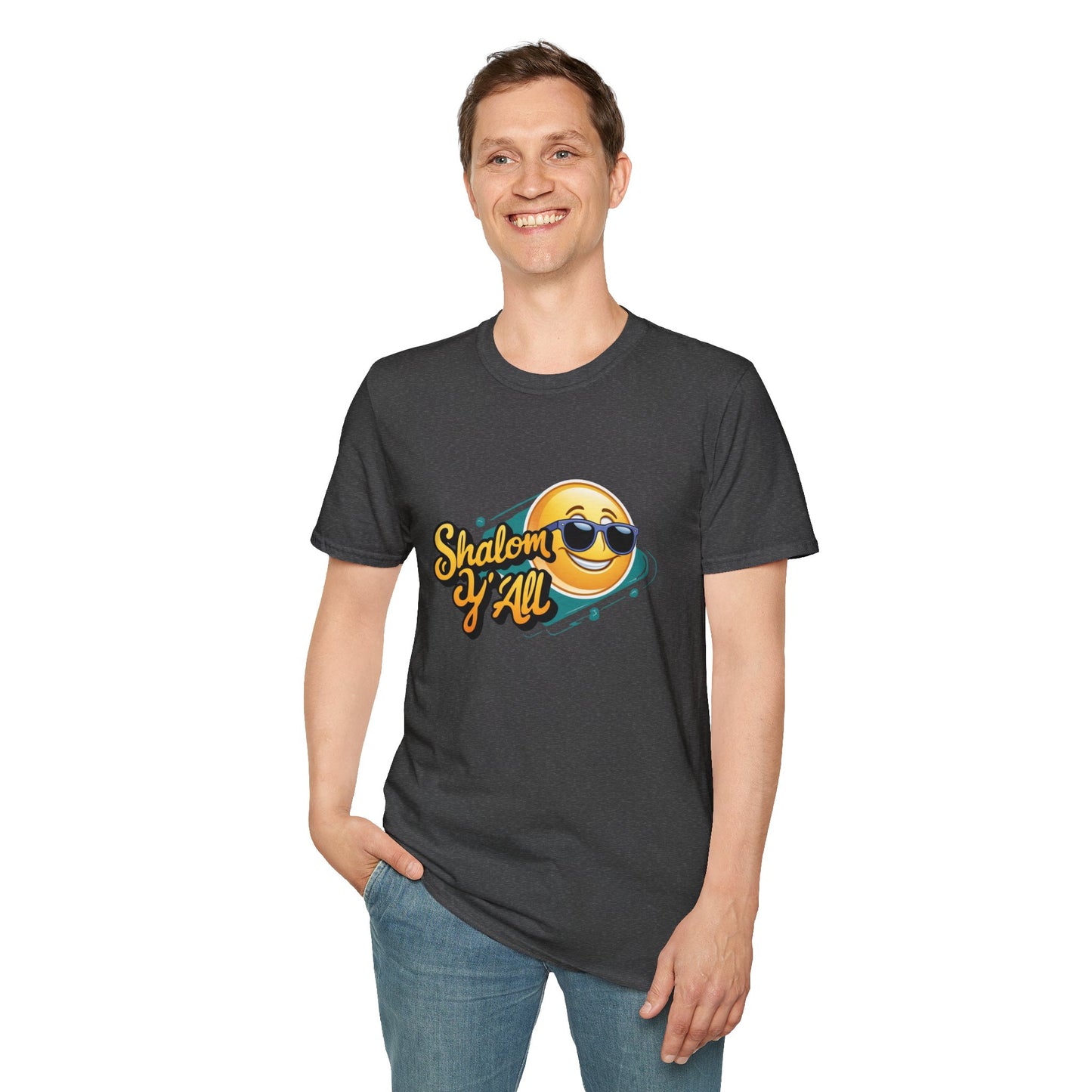 Shalom Y´all - Unisex soft T-shirt, Perfect Gift for Friends
